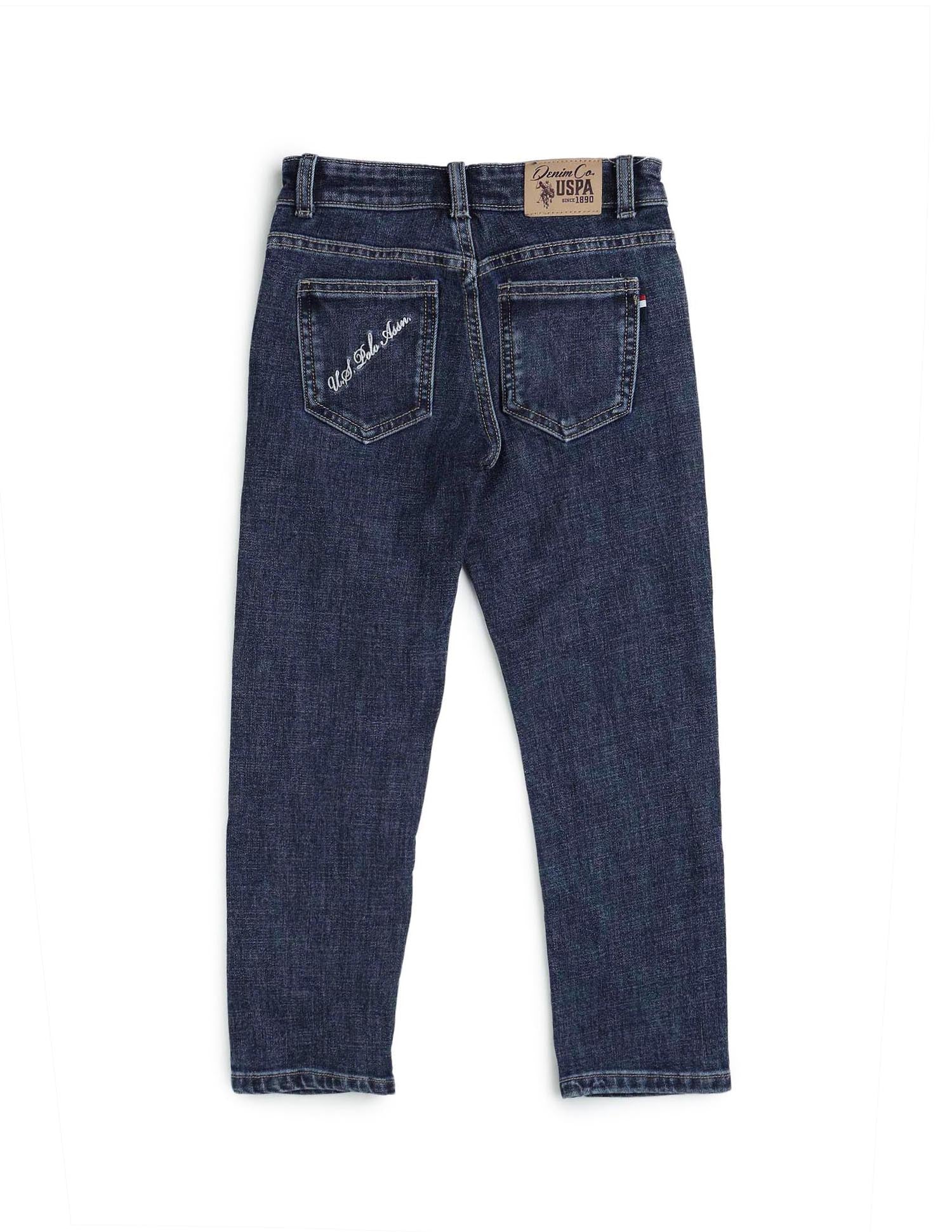 Boys Relaxed Fit Mid Rise Jeans - Image 11