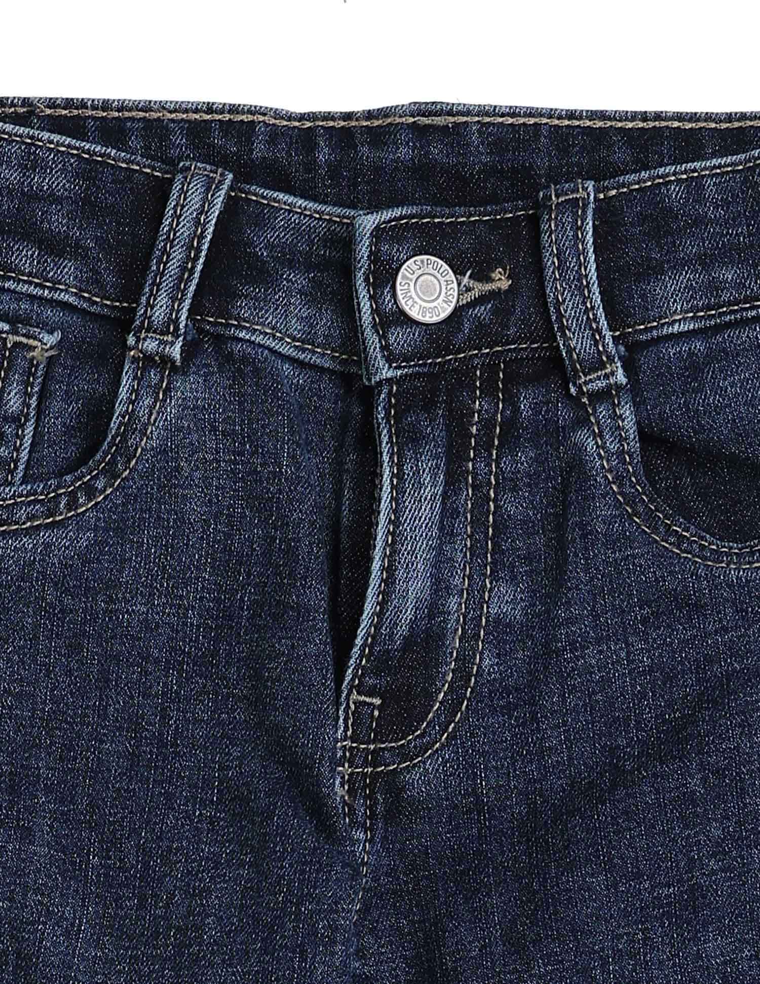 Boys Relaxed Fit Mid Rise Jeans - Image 2