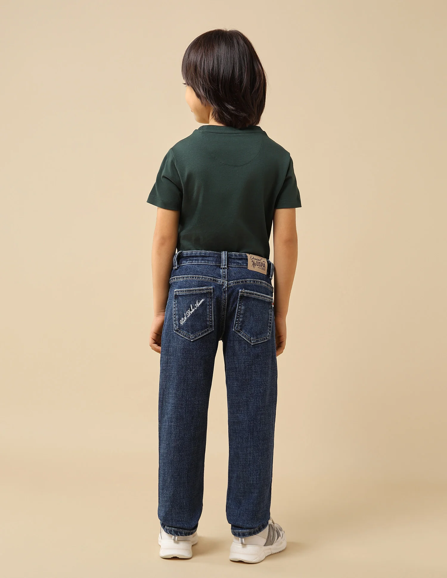 Boys Relaxed Fit Mid Rise Jeans - Image 5