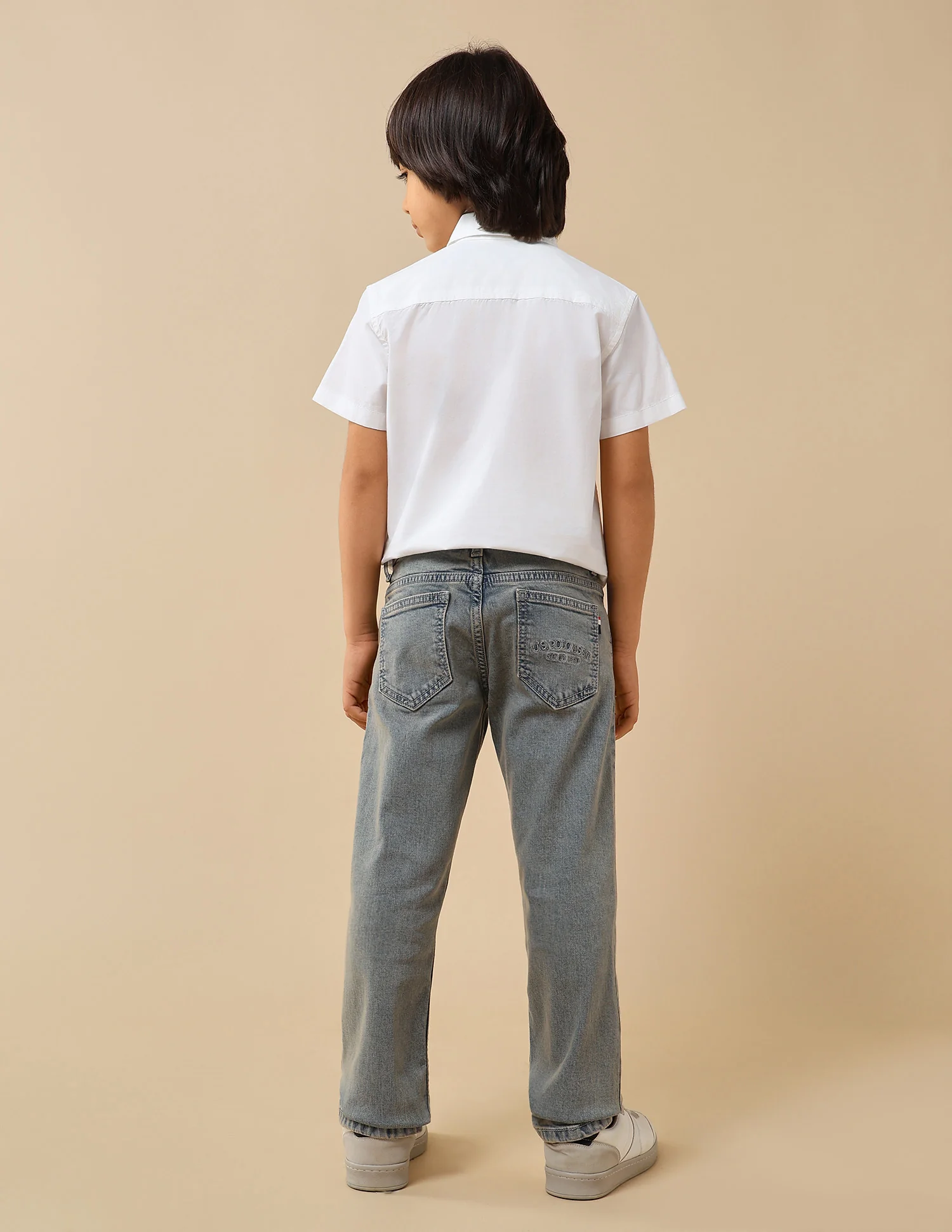 Boys Relaxed Fit Mid Rise Jeans - Image 5