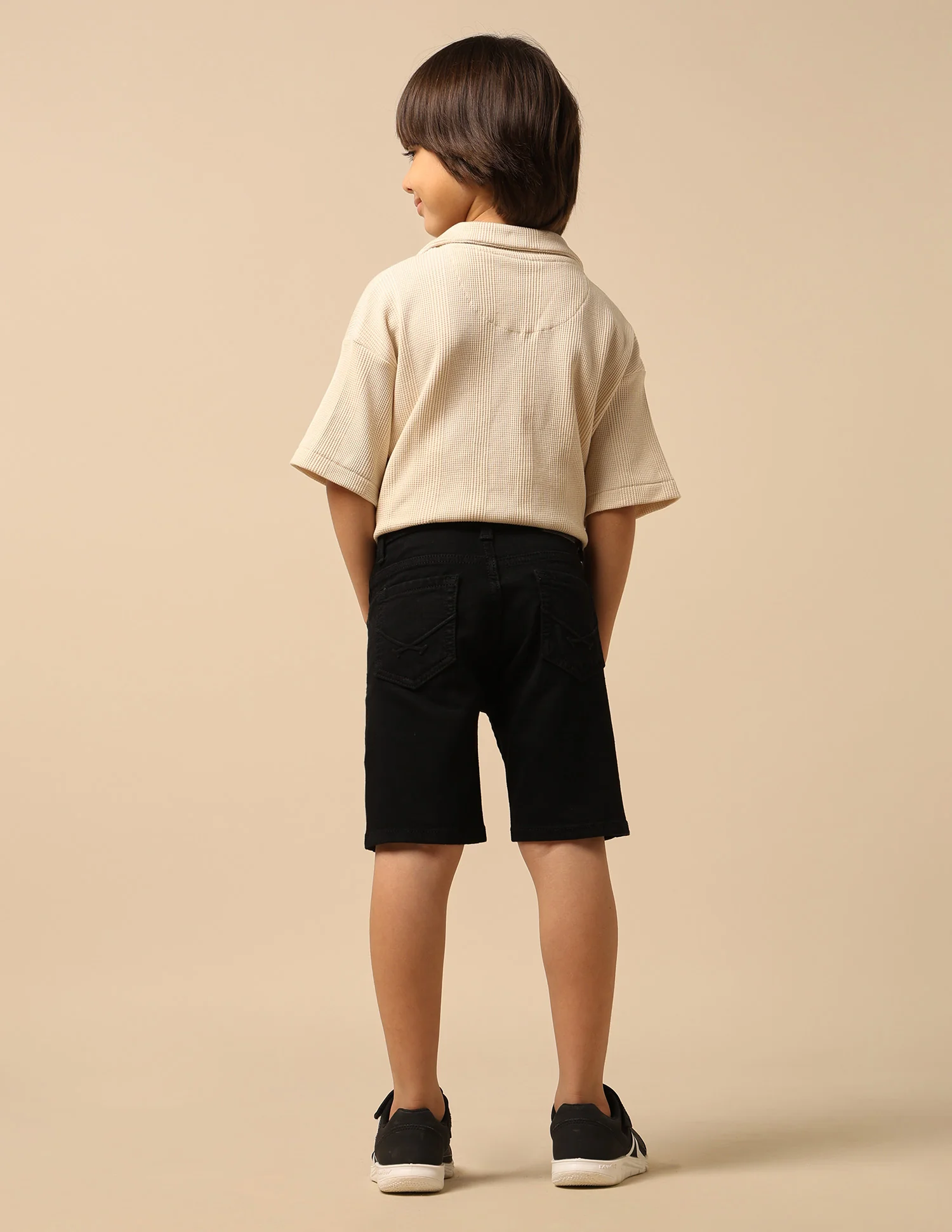 Boys Relaxed Fit Mid Rise Shorts - Image 5