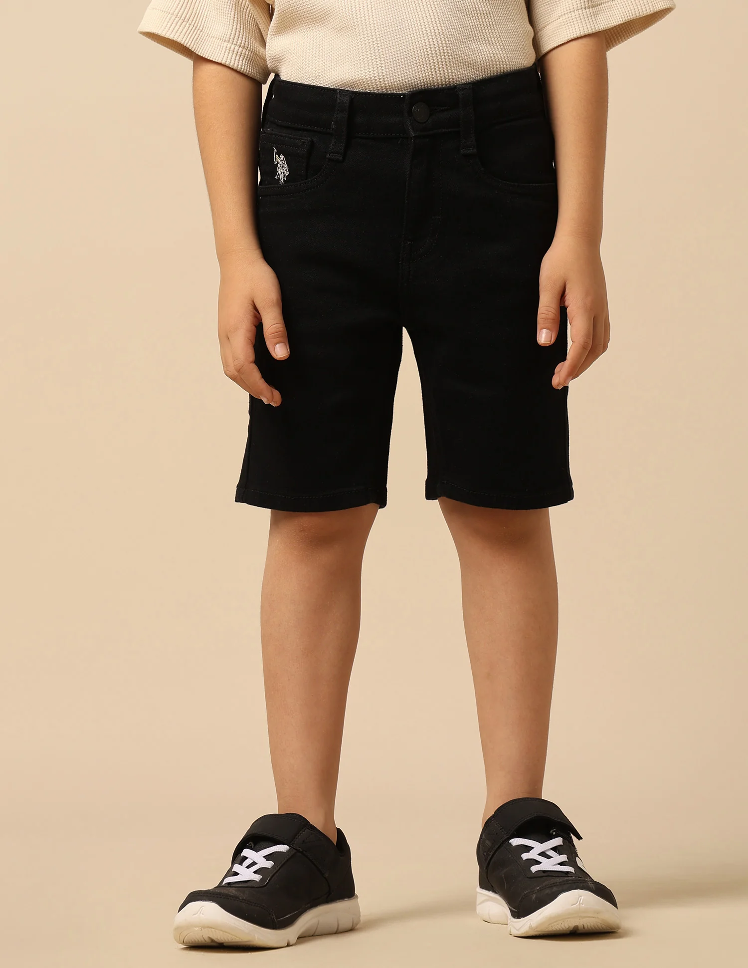 Boys Relaxed Fit Mid Rise Shorts - Image 6