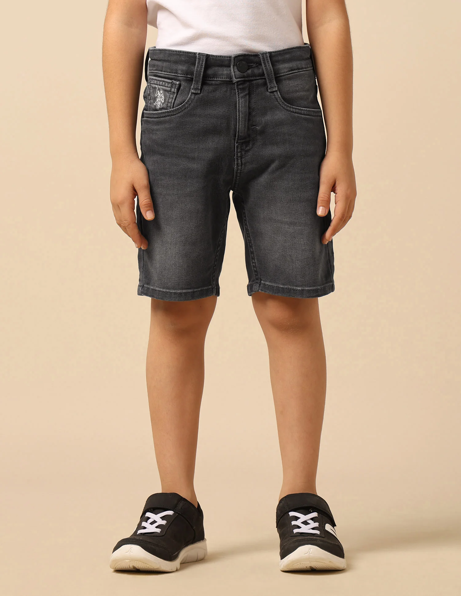 Boys Relaxed Fit Mid Rise Shorts - Image 6