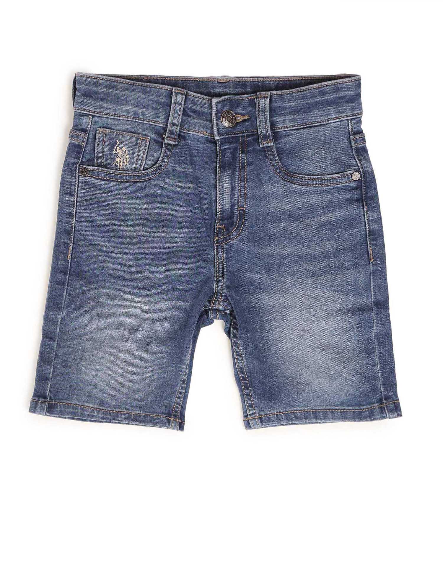 Boys Relaxed Fit Mid Rise Shorts - Image 8