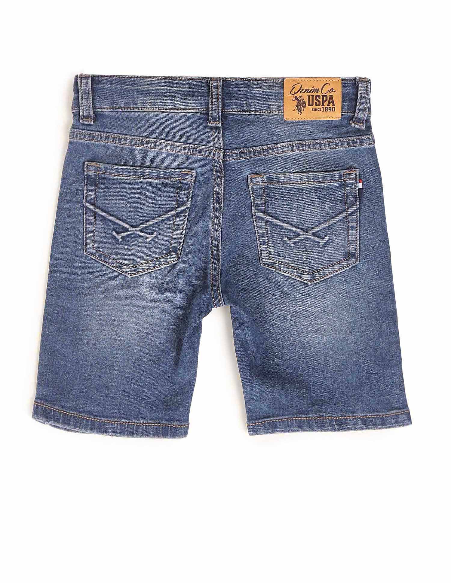 Boys Relaxed Fit Mid Rise Shorts - Image 9