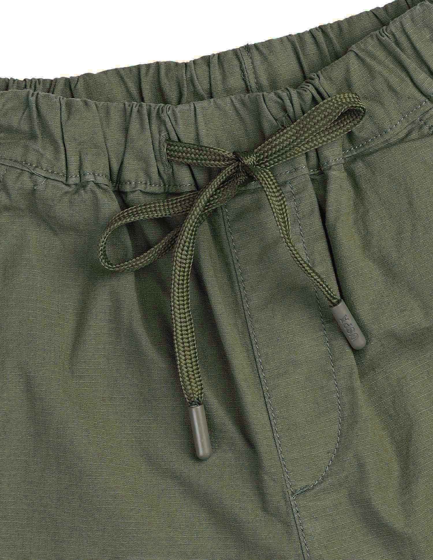 Boys Relaxed Fit Textured Cargo Shorts - Image 10