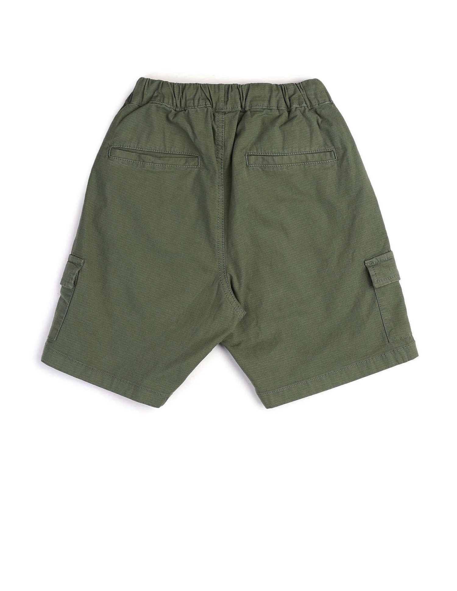 Boys Relaxed Fit Textured Cargo Shorts - Image 9