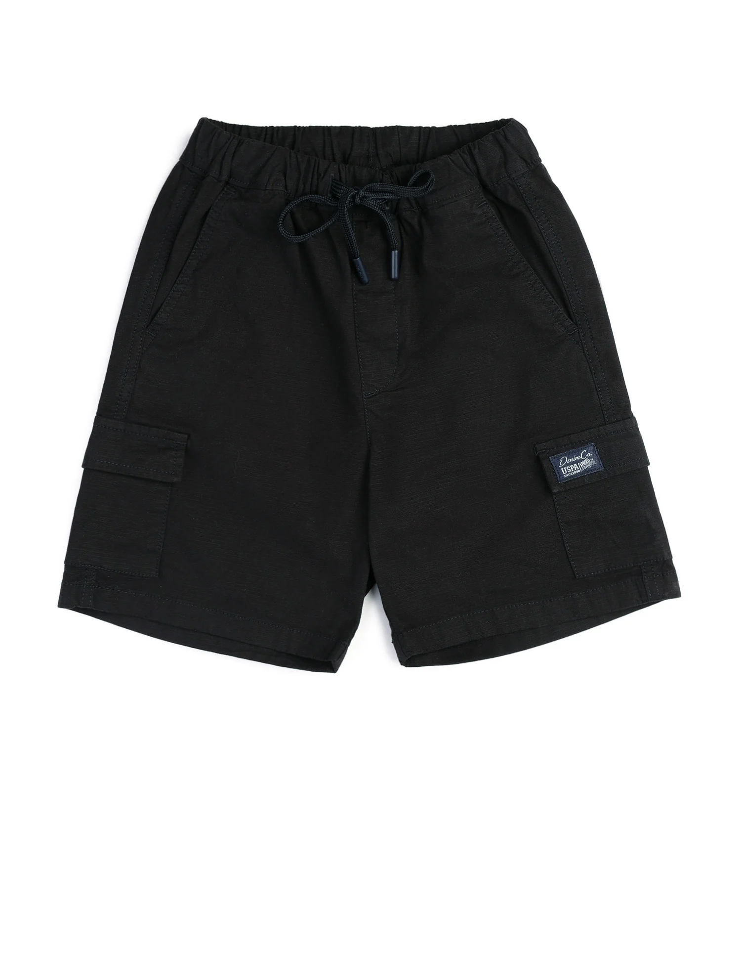 Boys Relaxed Fit Textured Cargo Shorts - Image 8