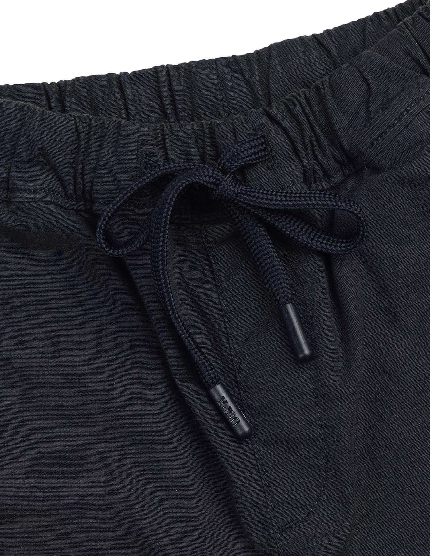 Boys Relaxed Fit Textured Cargo Shorts - Image 10