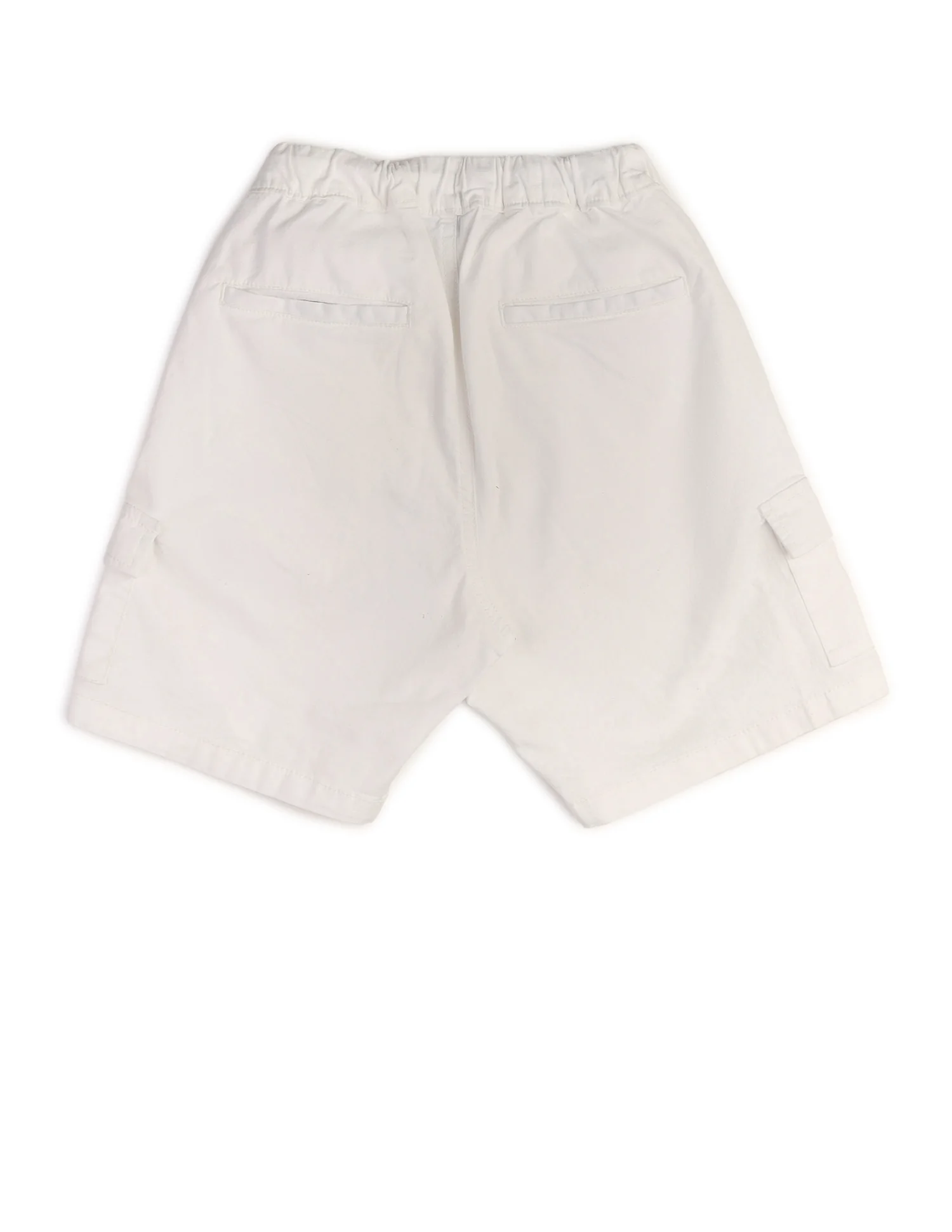 Boys Relaxed Fit Textured Cargo Shorts - Image 9