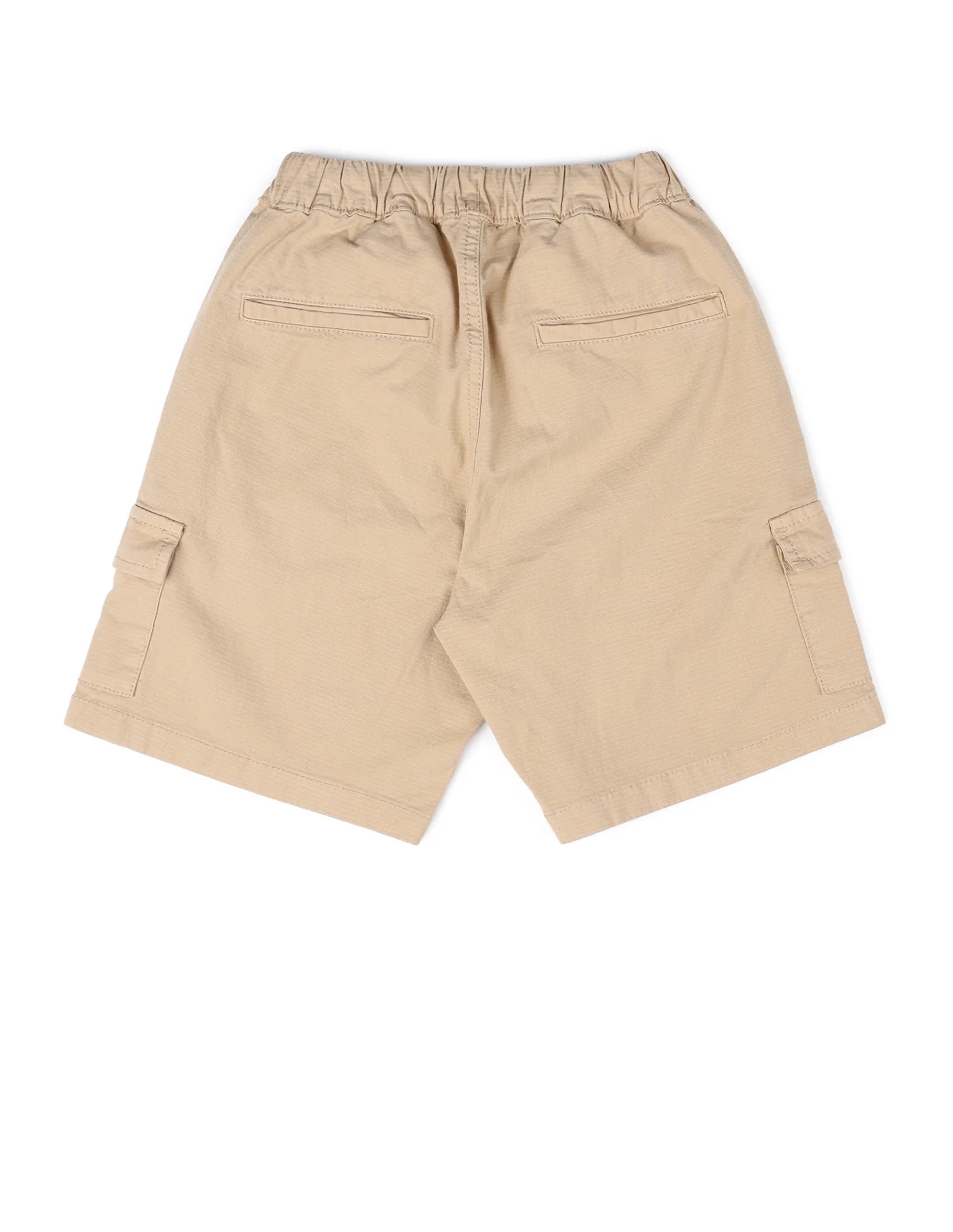 Boys Relaxed Fit Textured Cargo Shorts - Image 9