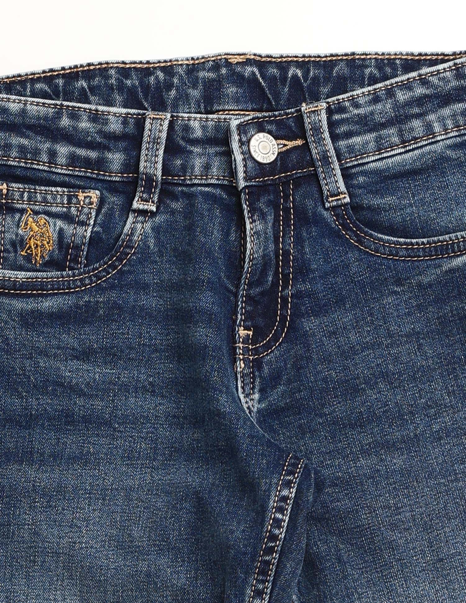 Boys Relaxed Fit Whiskered Jeans - Image 2
