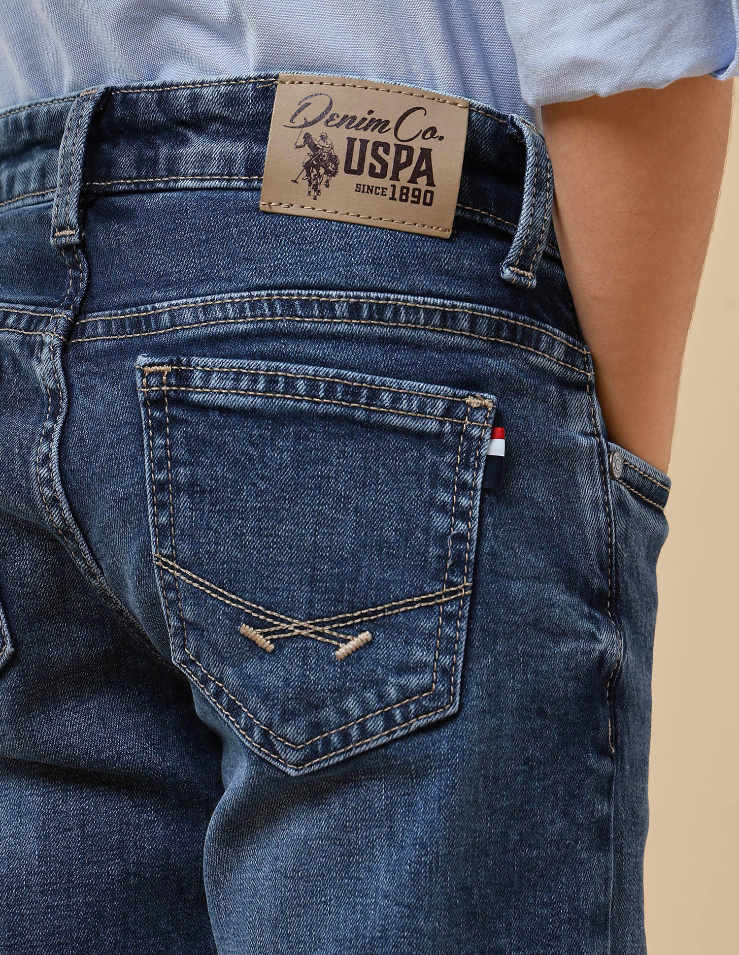 Boys Relaxed Fit Whiskered Jeans - Image 8