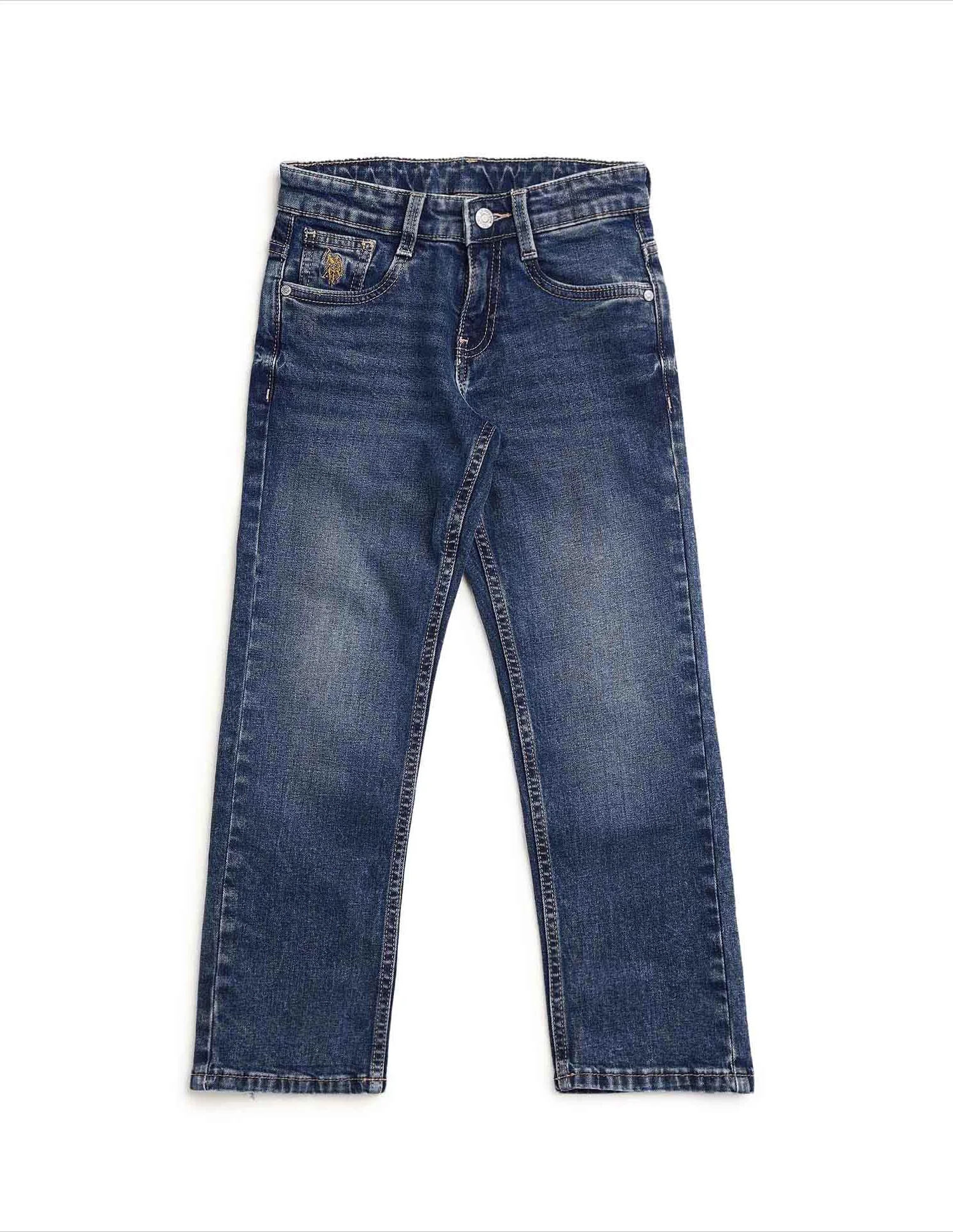 Boys Relaxed Fit Whiskered Jeans - Image 9