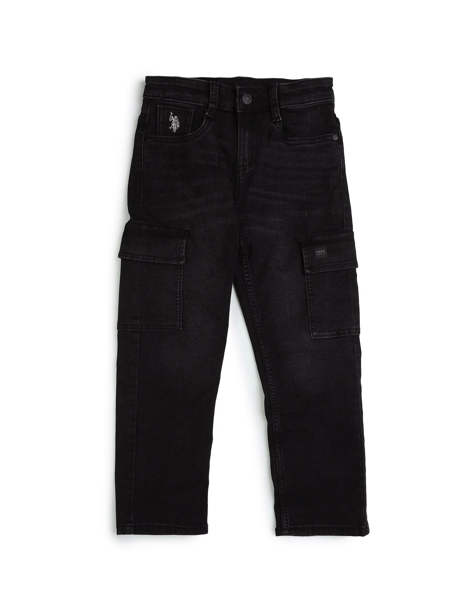 Boys Relaxed Fit Whiskered Jeans - Image 9