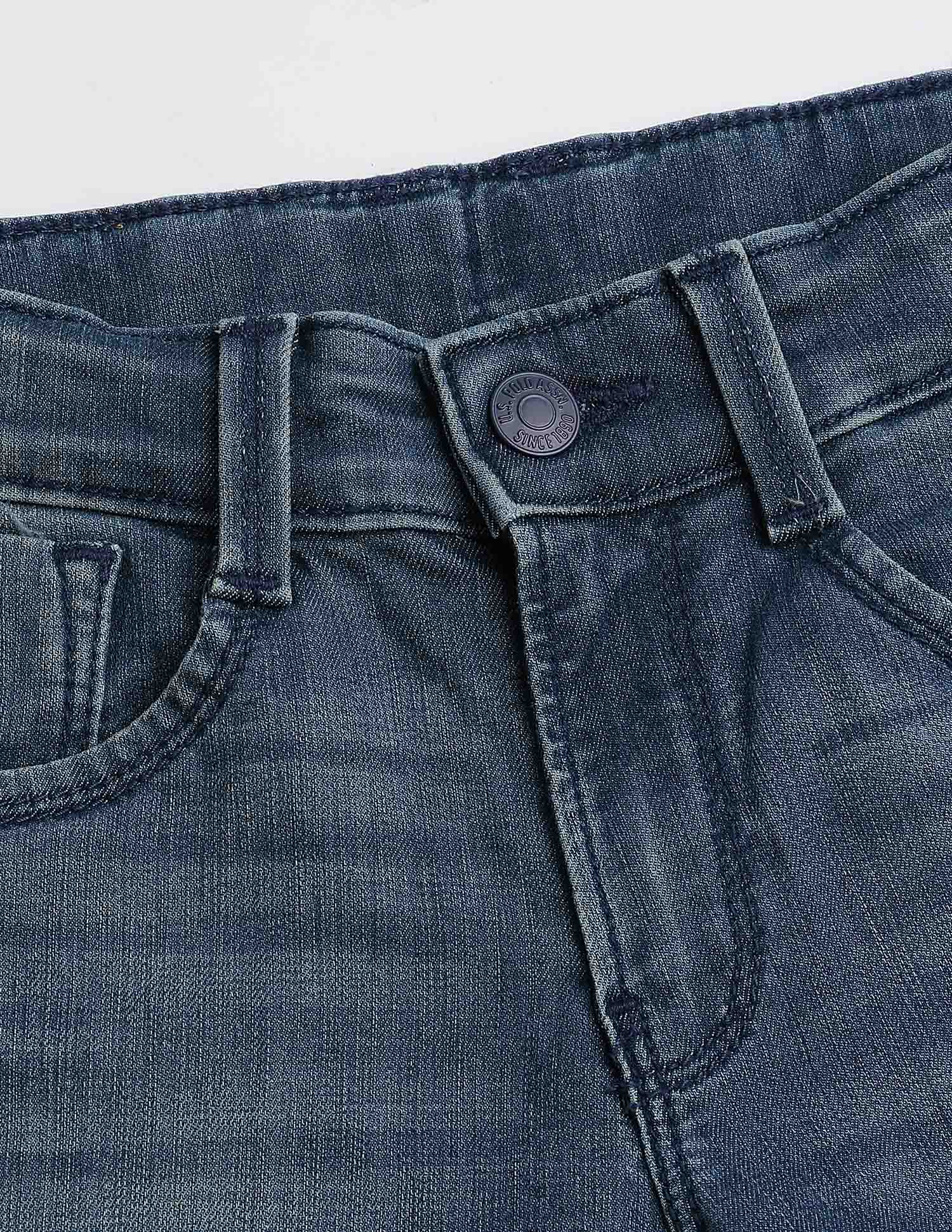 Boys Relaxed Fit Whsikered Jeans - Image 2