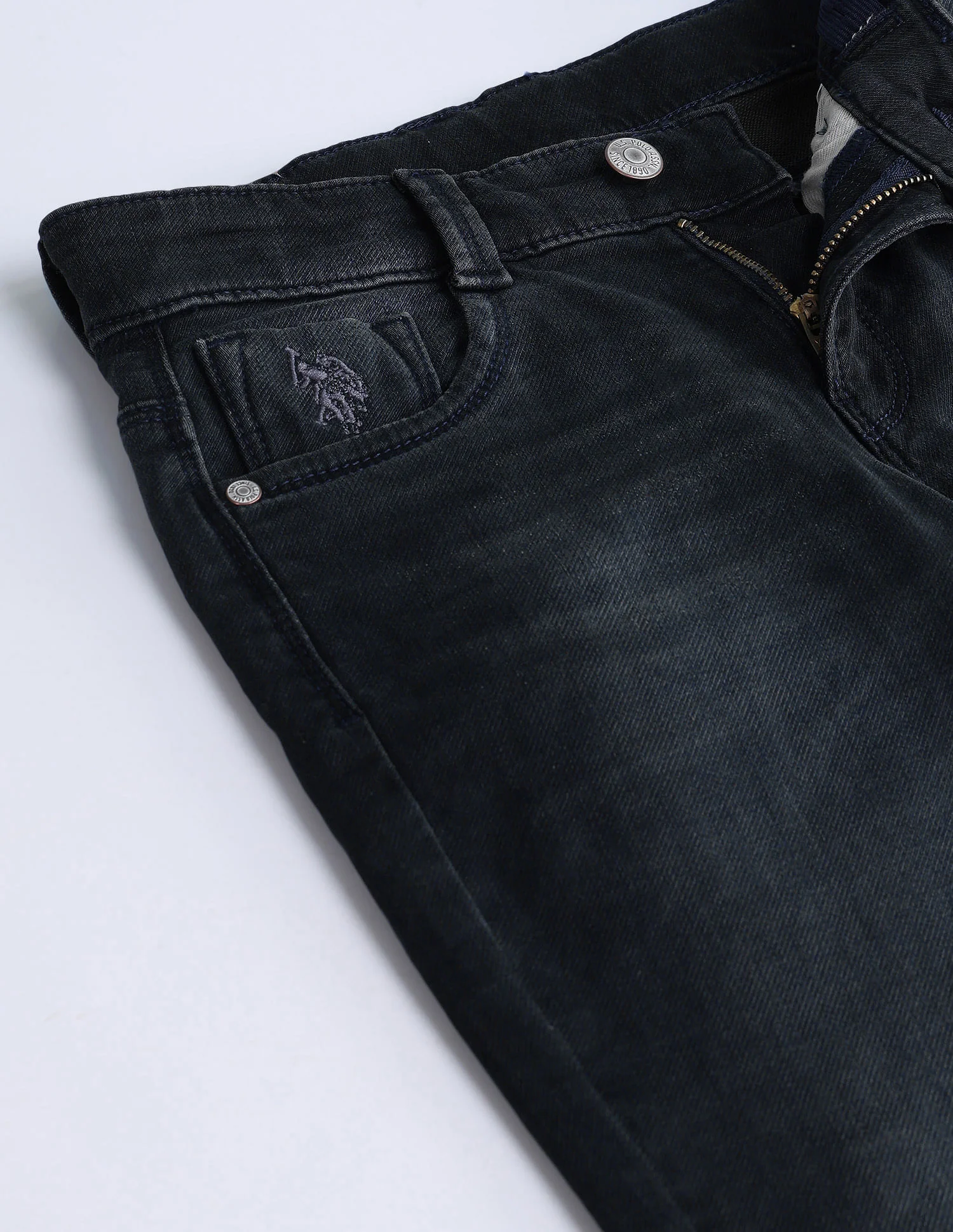 Boys Slim Fit Blue Jeans - Image 2