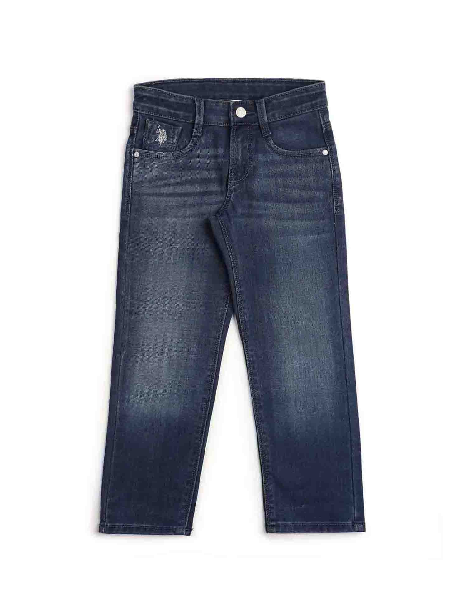 Boys Slim Fit Blue Jeans - Image 7