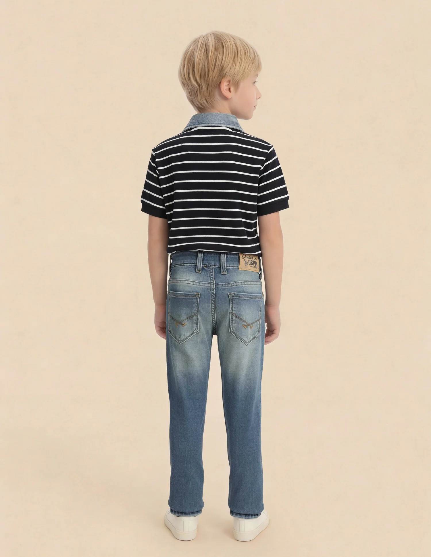 Boys Slim Fit Distressed Jeans - Image 4
