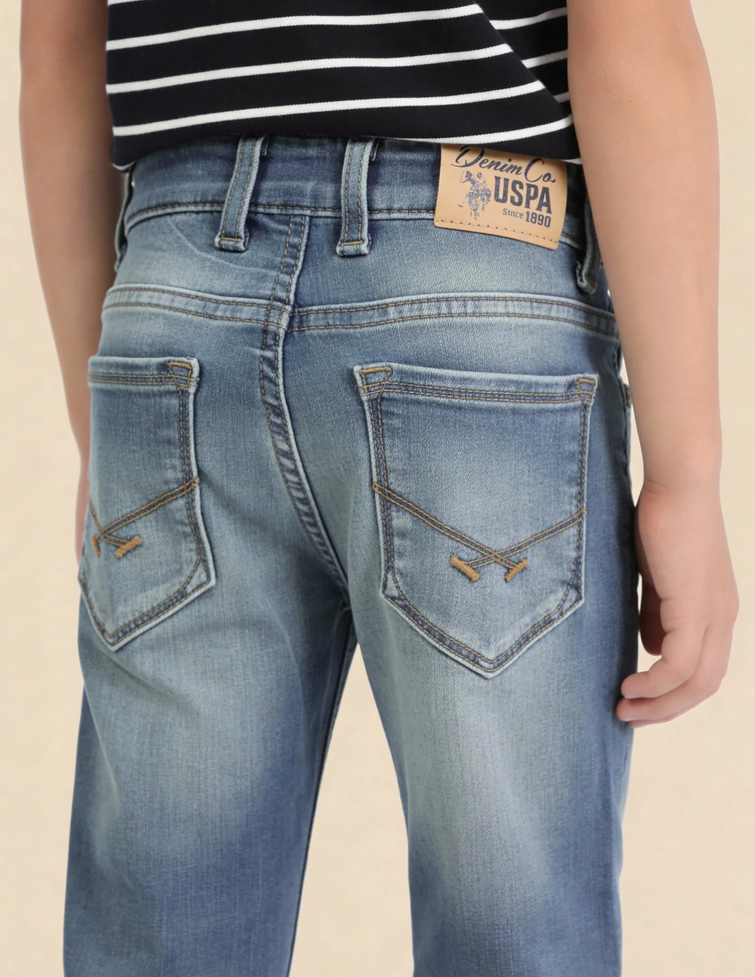 Boys Slim Fit Distressed Jeans - Image 5