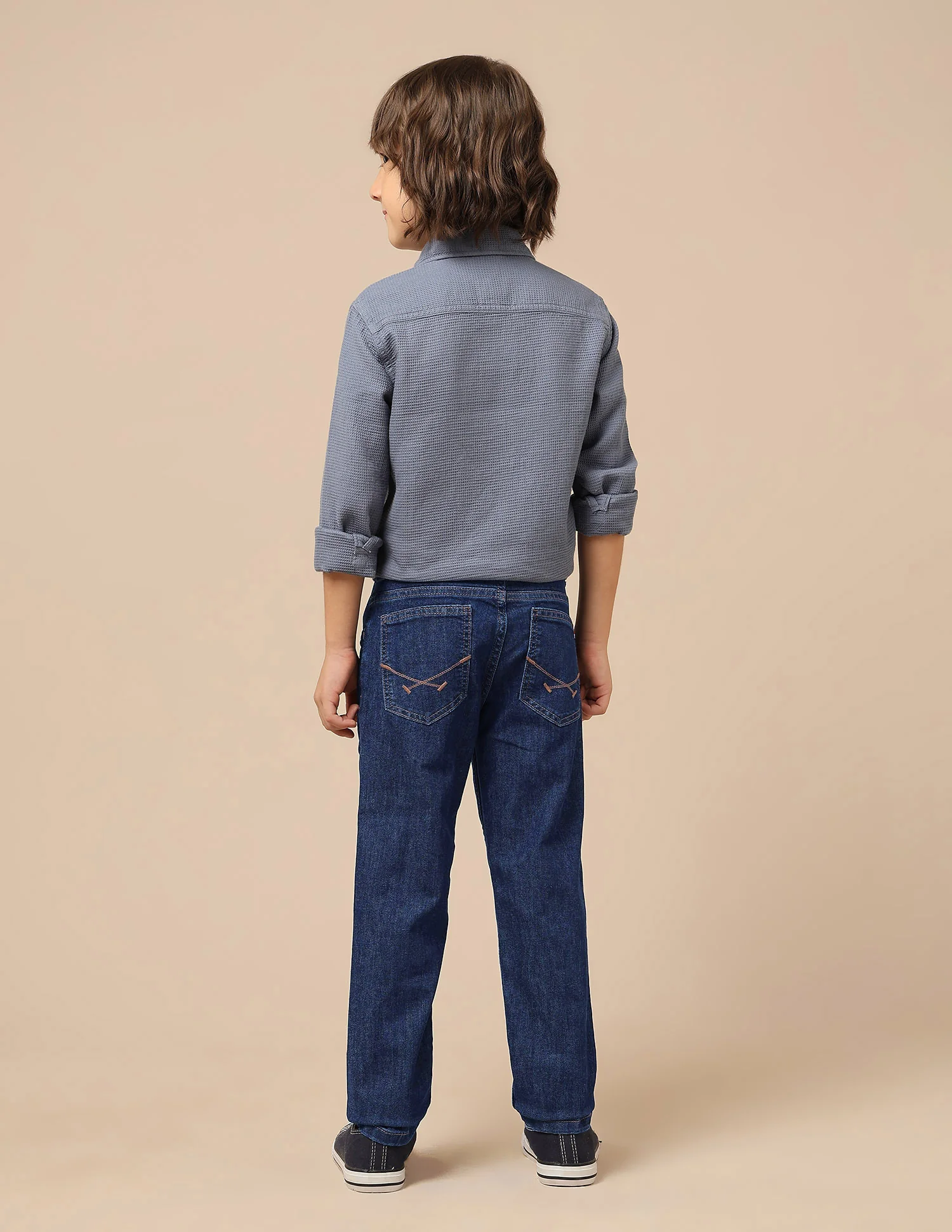 Boys Slim Fit Mid Rise Jeans - Image 5