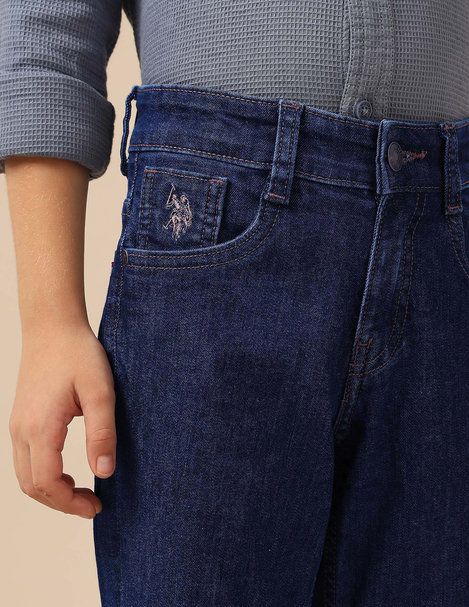 Boys Slim Fit Mid Rise Jeans - Image 7