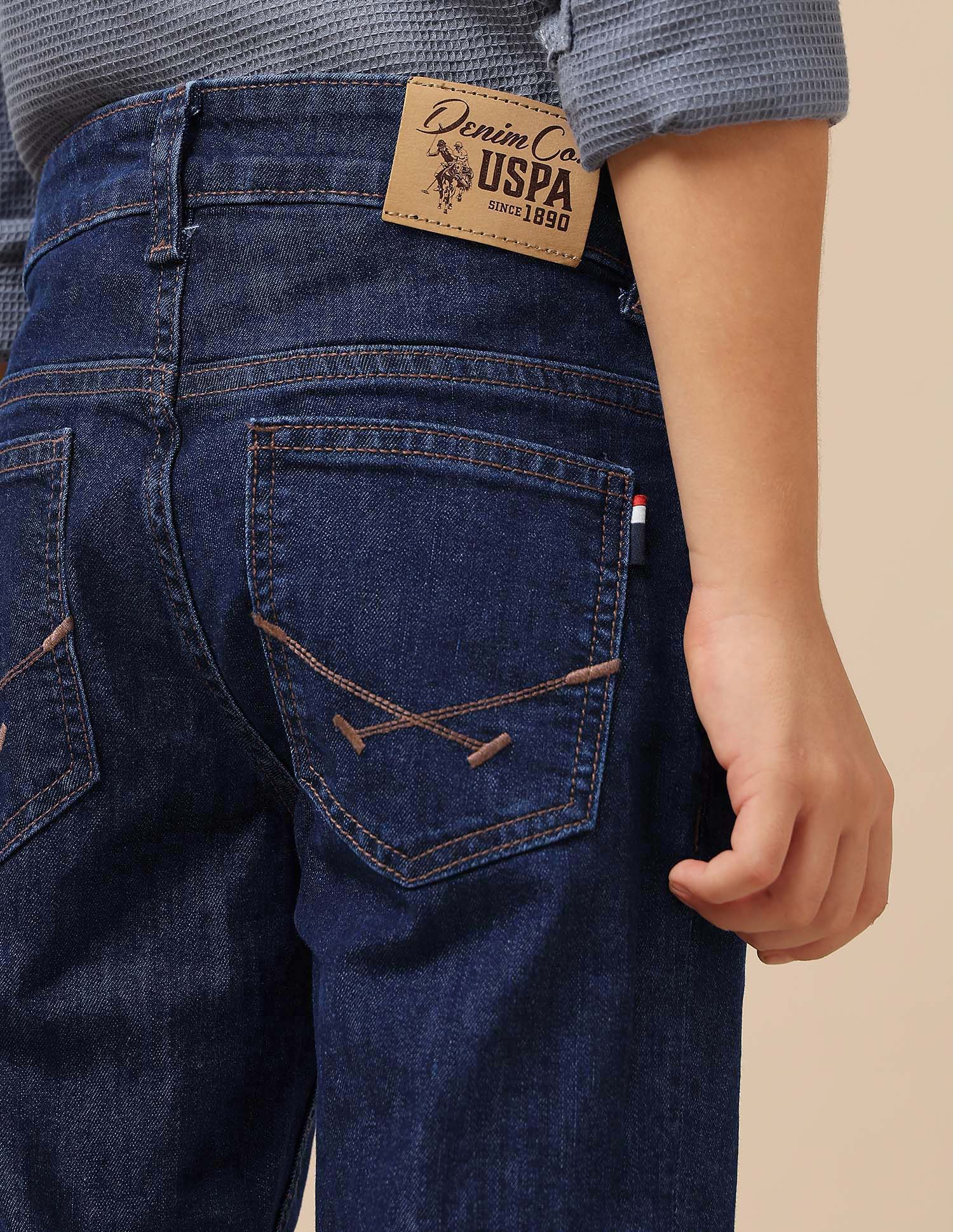 Boys Slim Fit Mid Rise Jeans - Image 8