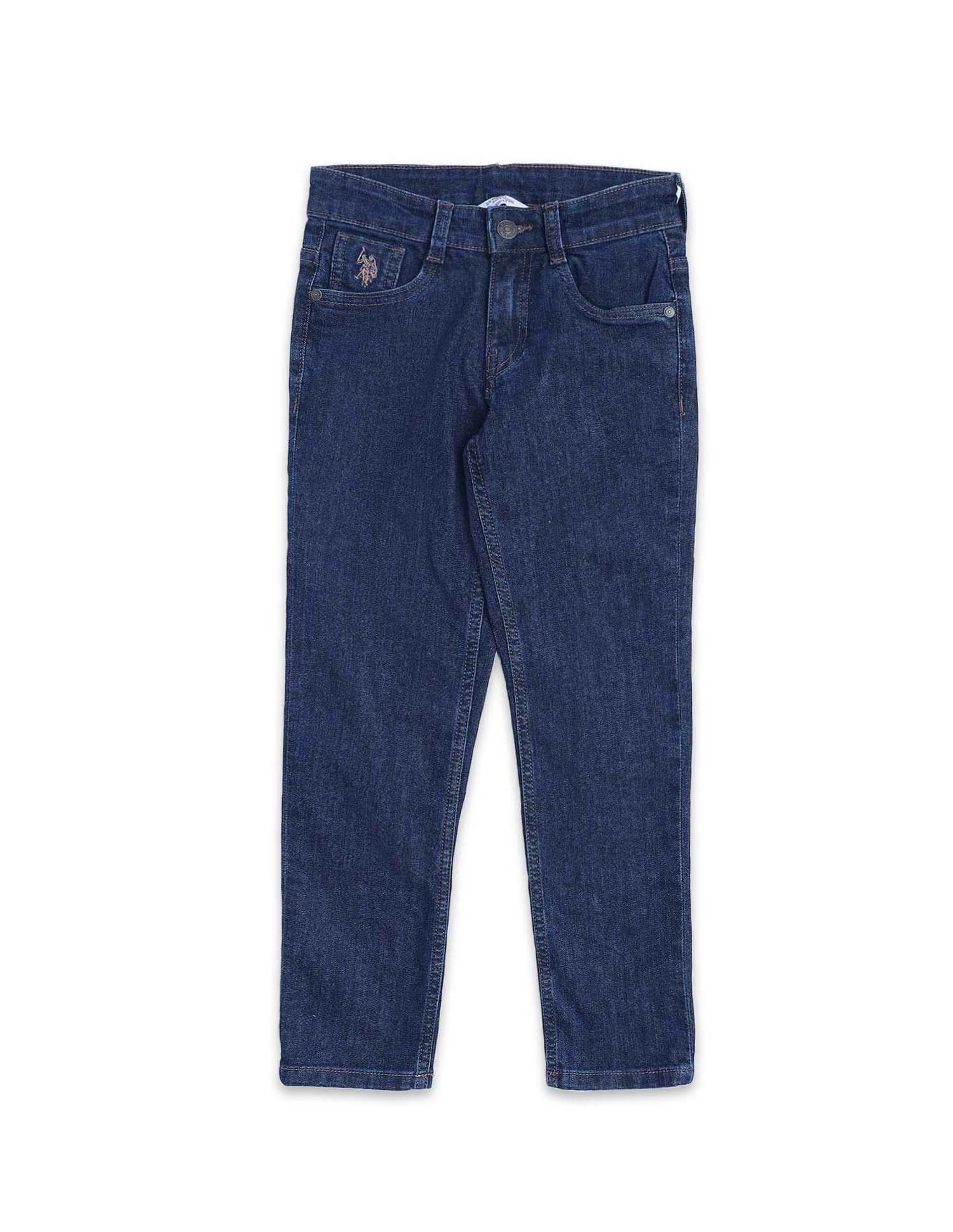 Boys Slim Fit Mid Rise Jeans - Image 9