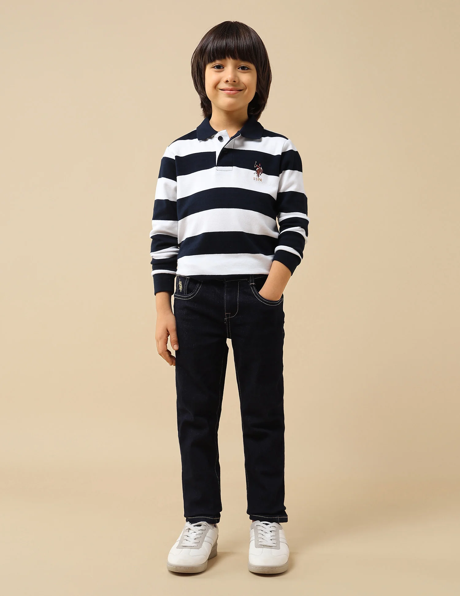 Boys Slim Fit Mid Rise Jeans - Image 3