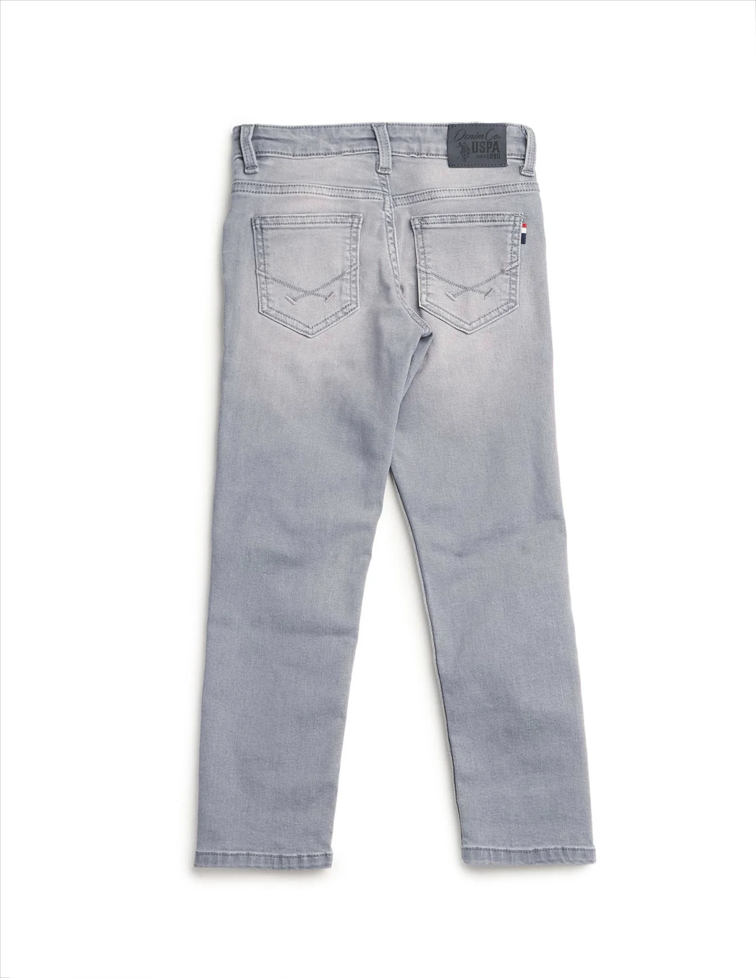 Boys Slim Fit Stone Washed Jeans - Image 10