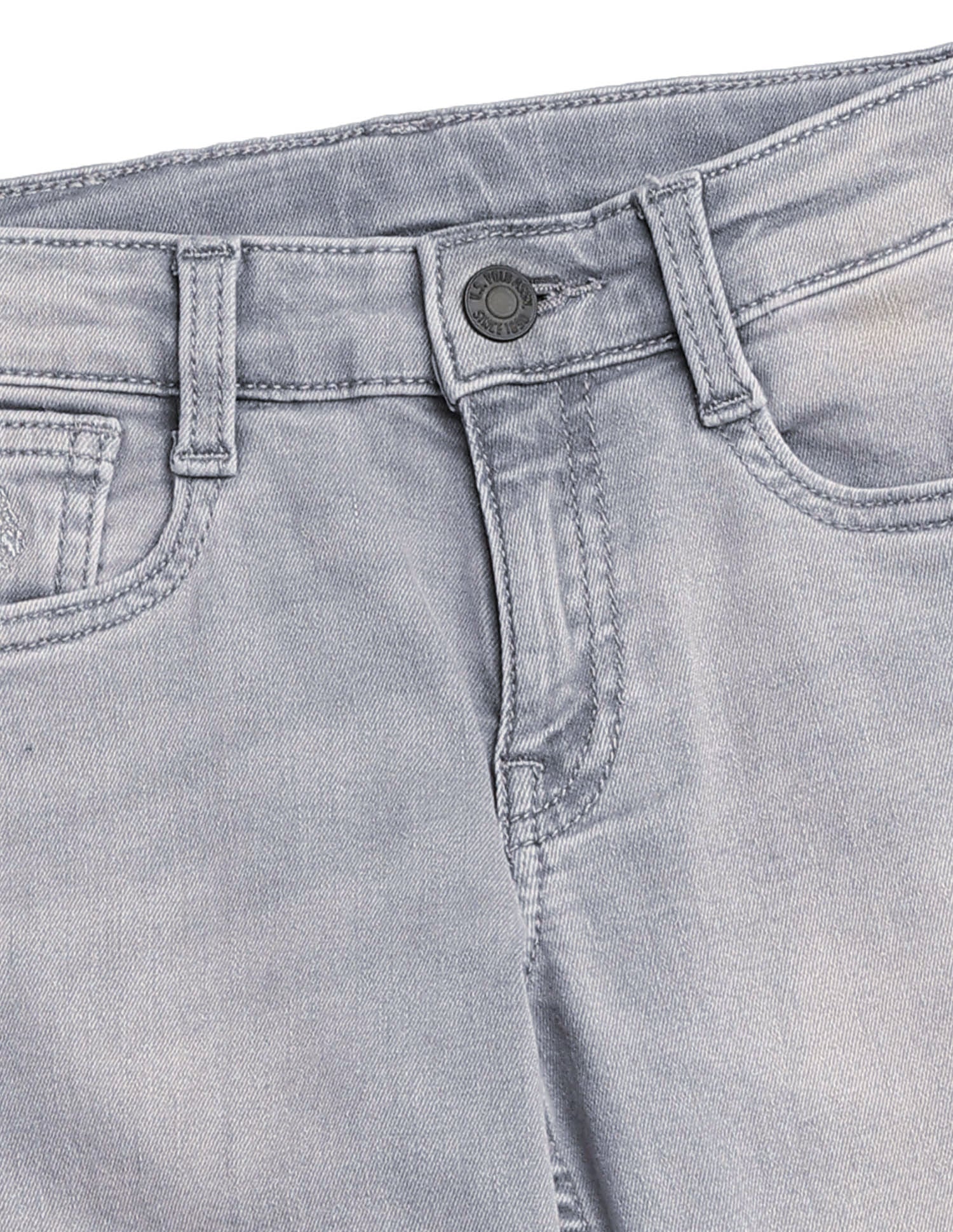 Boys Slim Fit Stone Washed Jeans - Image 2