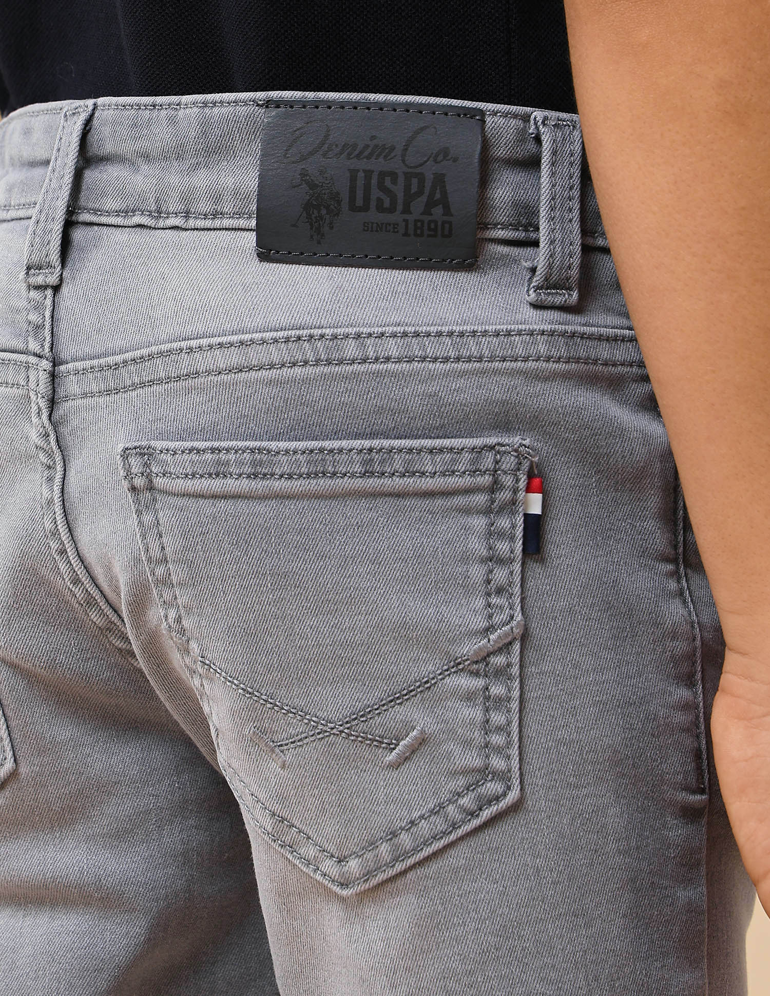 Boys Slim Fit Stone Washed Jeans - Image 8