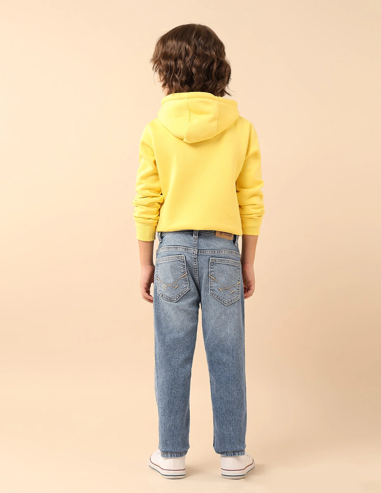 Boys Slim Fit Whiskered Jeans - Image 5