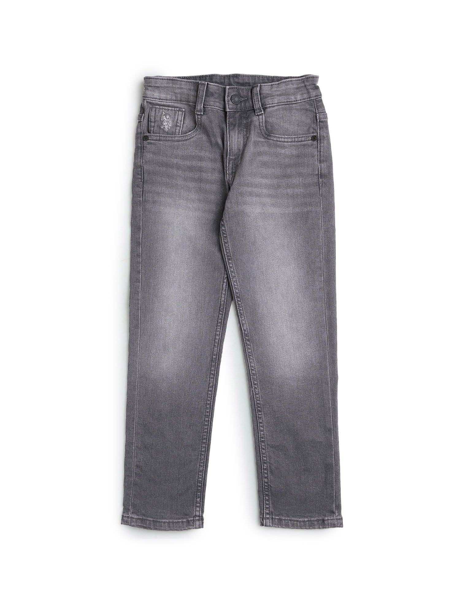 Boys Slim Fit Whiskered Jeans - Image 9