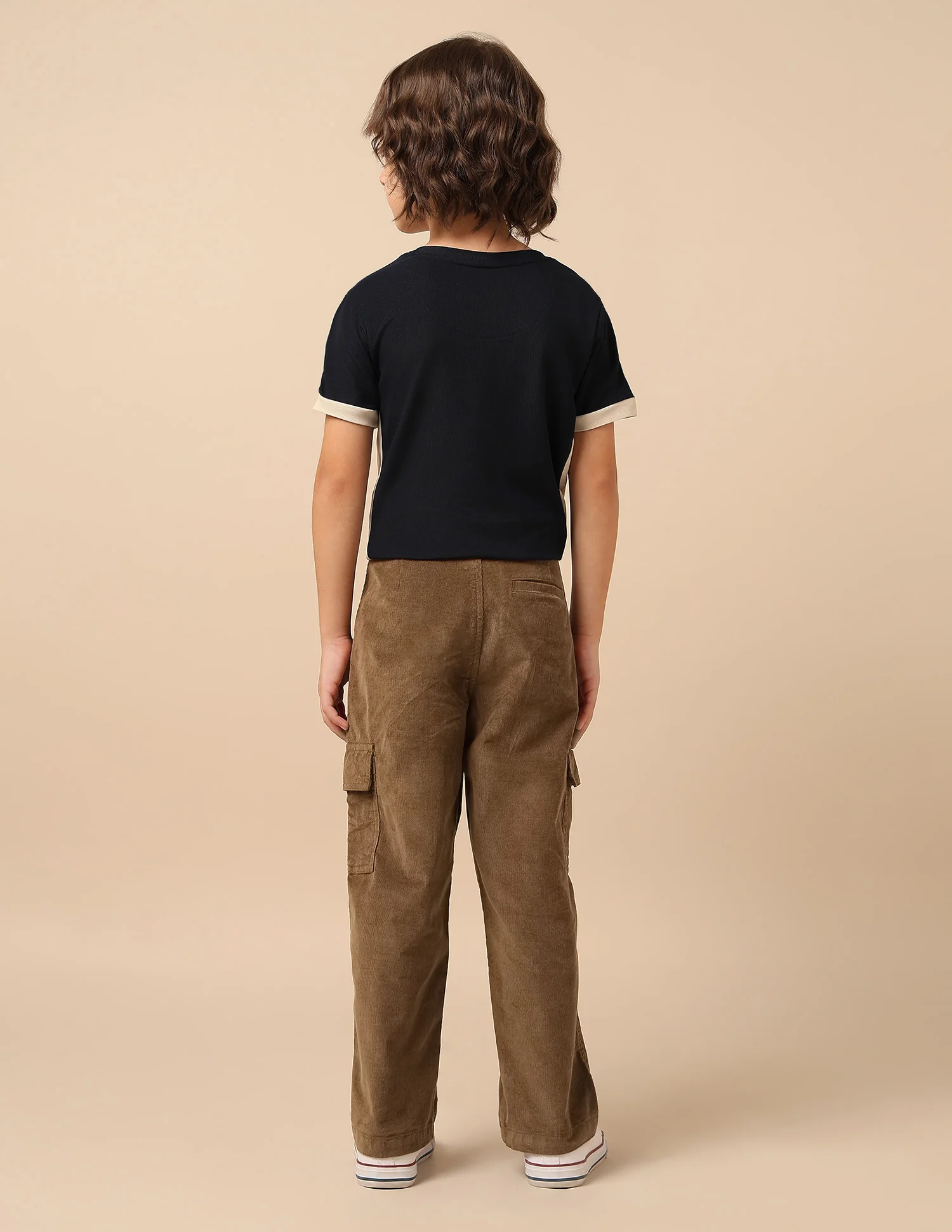 Boys Solid Corduroy Cargo - Image 5