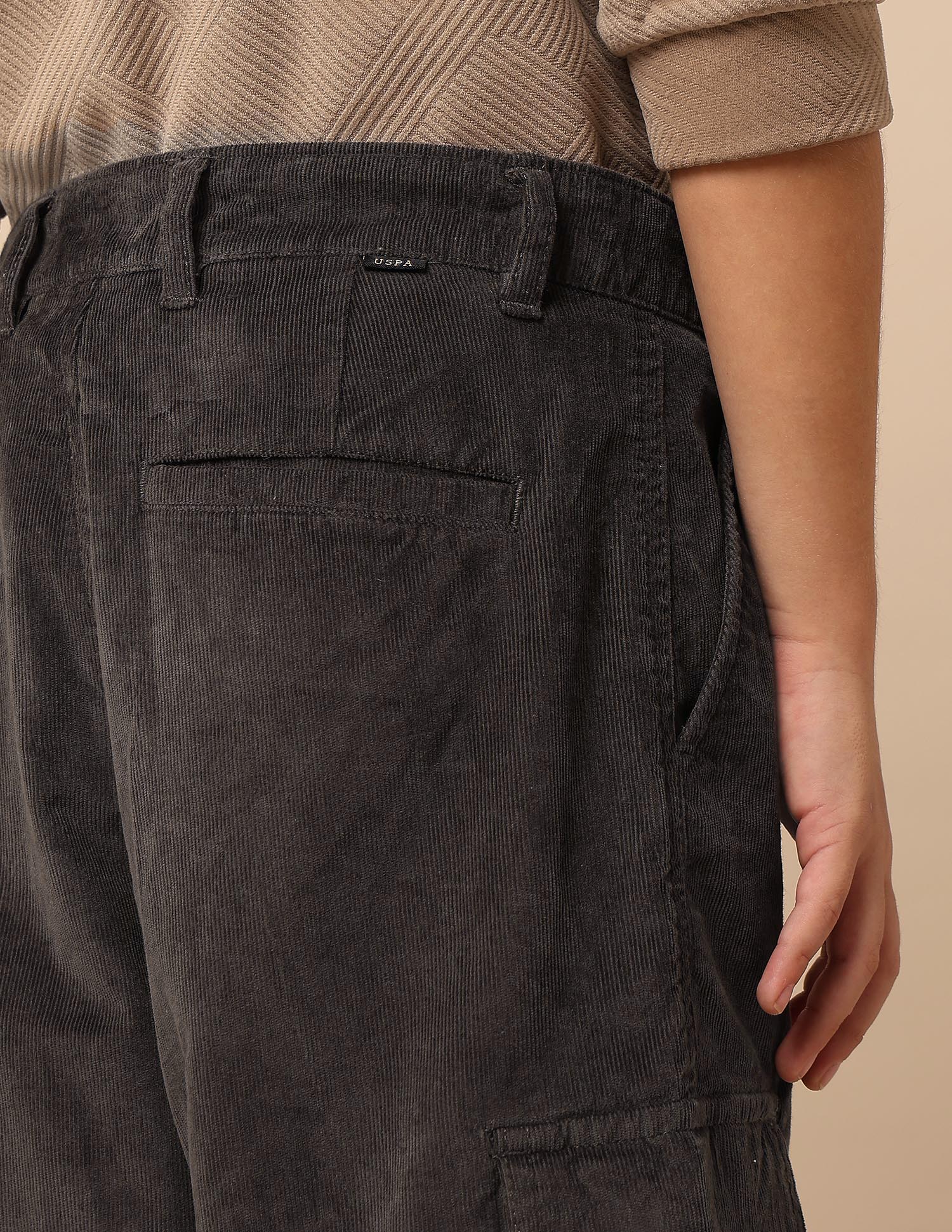 Boys Solid Corduroy Cargo - Image 8