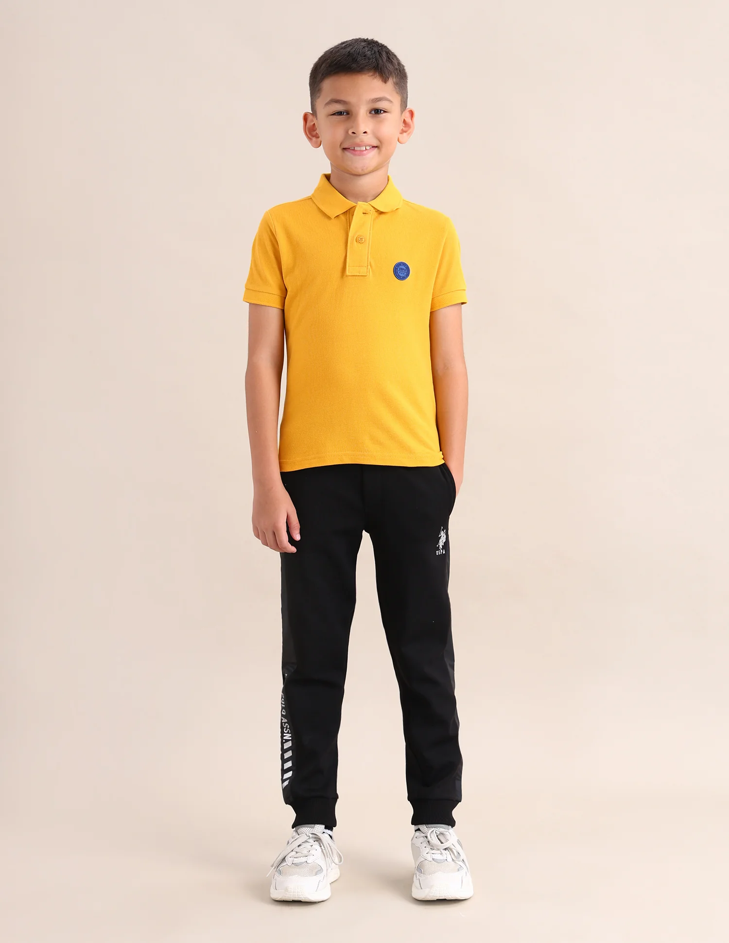 Boys Solid Cotton T-Shirt - Image 3