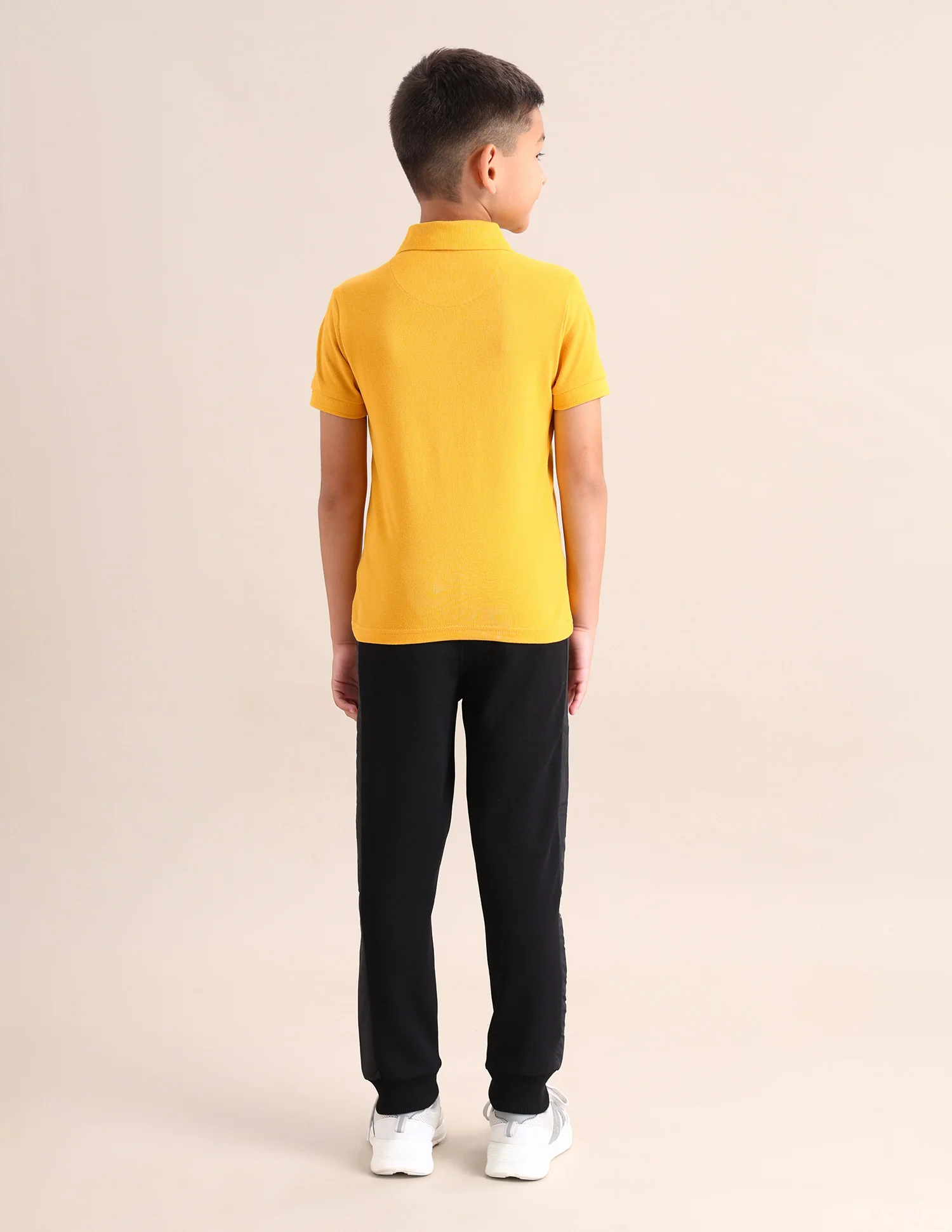 Boys Solid Cotton T-Shirt - Image 4