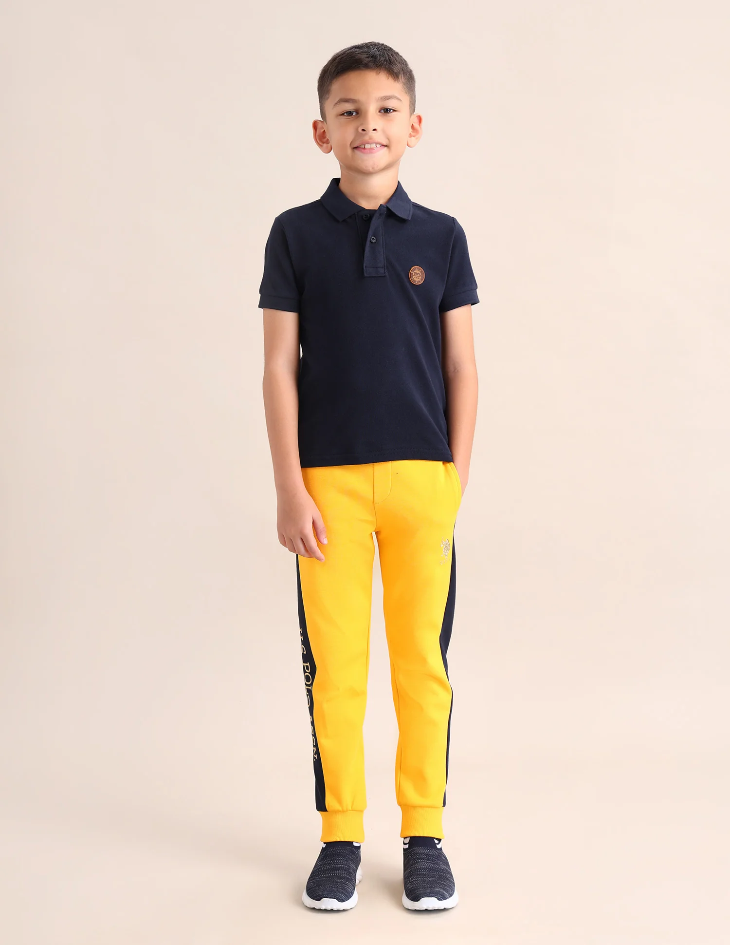 Boys Solid Cotton T-Shirt - Image 3