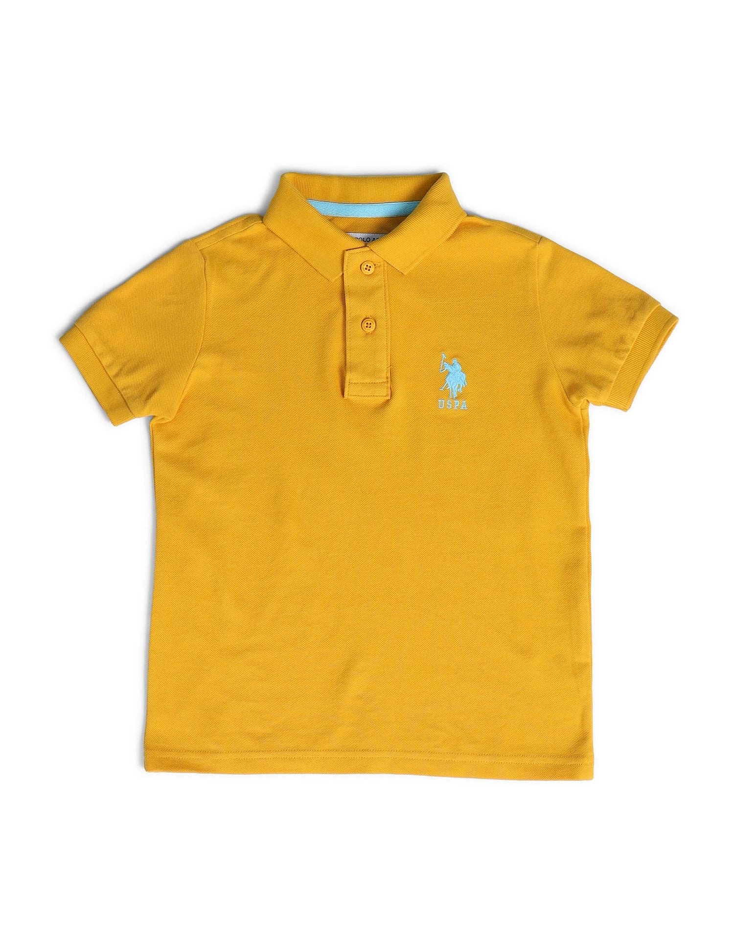 Boys Solid Polo Shirt - Image 5