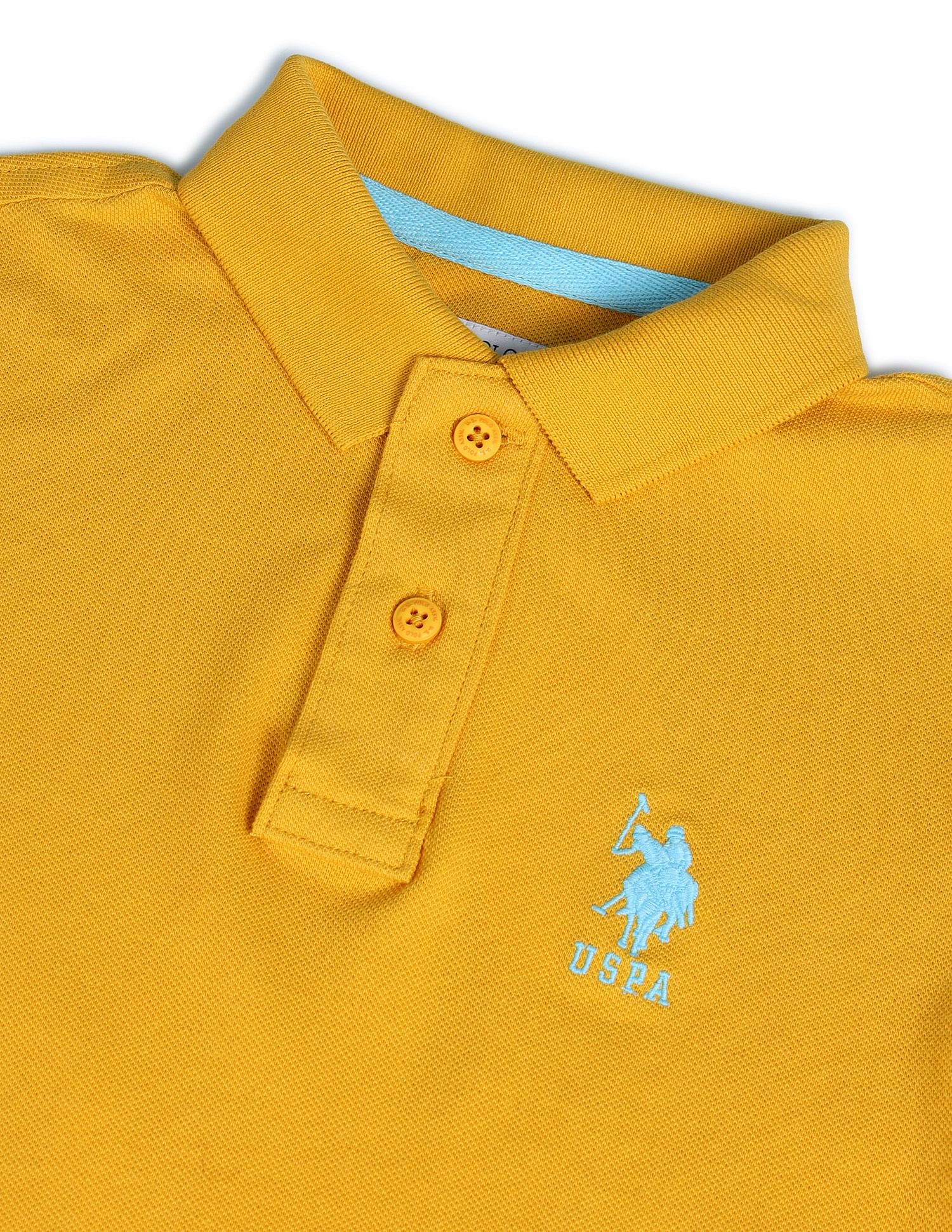 Boys Solid Polo Shirt - Image 7