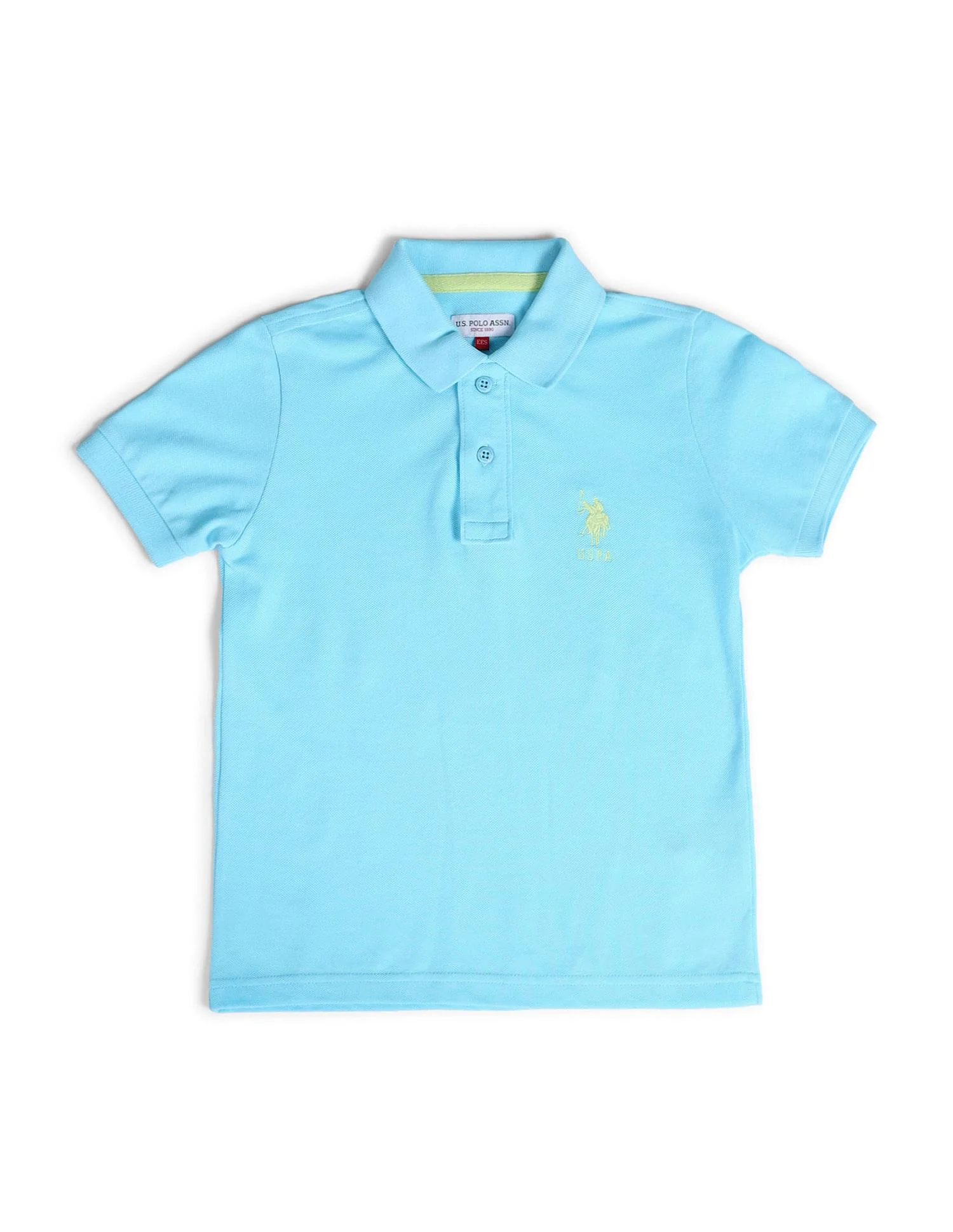 Boys Solid Polo Shirt - Image 6