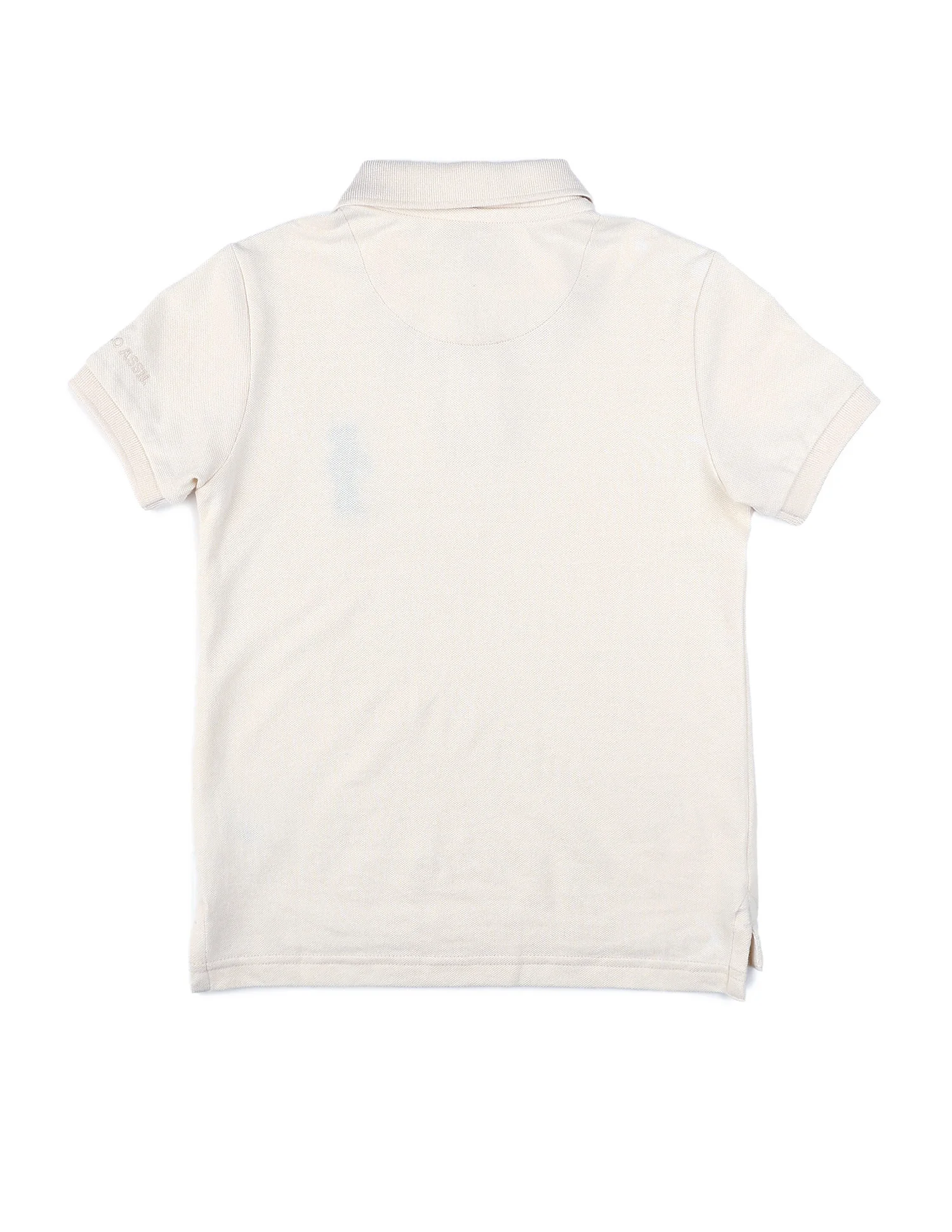 Boys Solid Pure Cotton Polo Shirt - Image 8