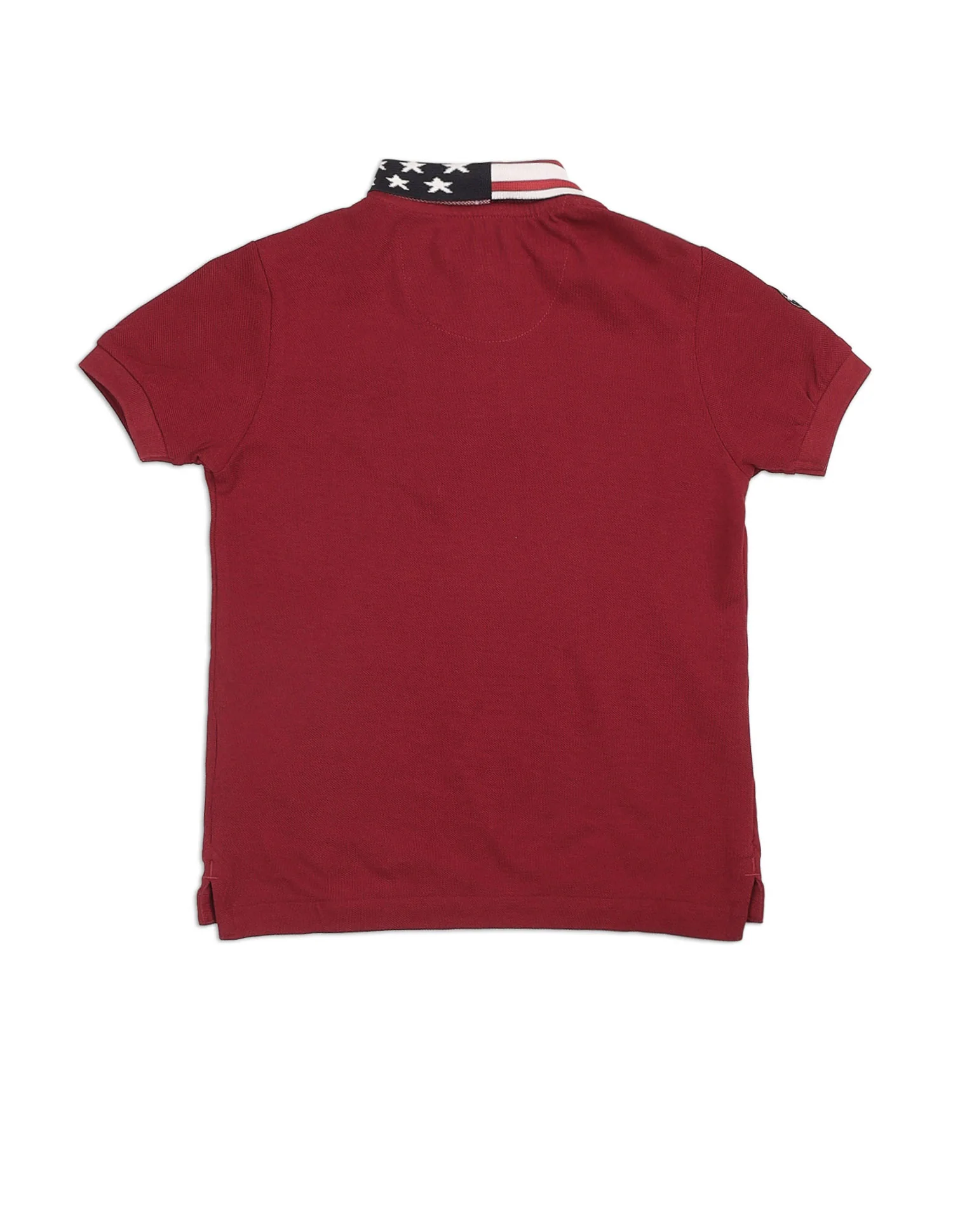 Boys Solid Pure Cotton Polo Shirt - Image 9