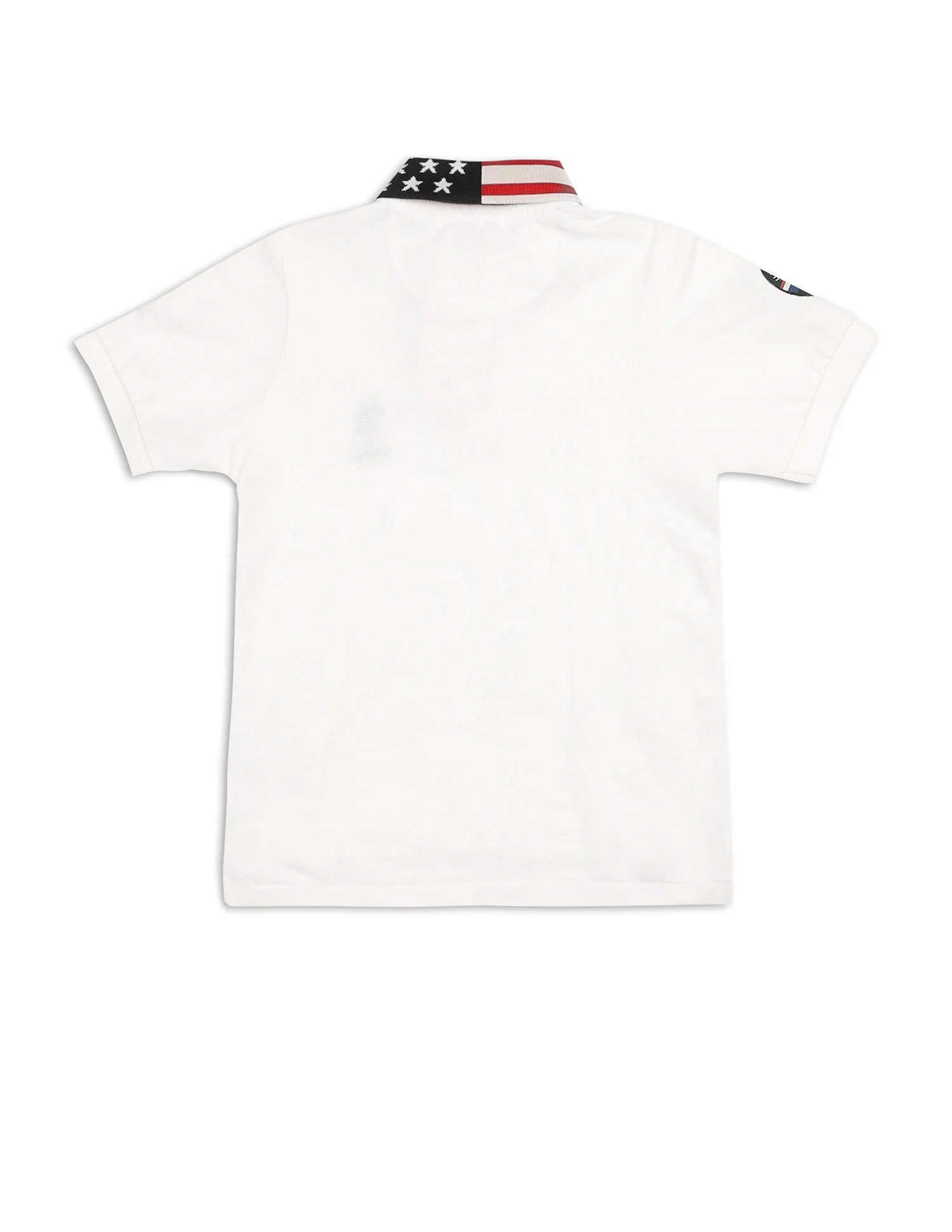 Boys Solid Pure Cotton Polo Shirt - Image 8