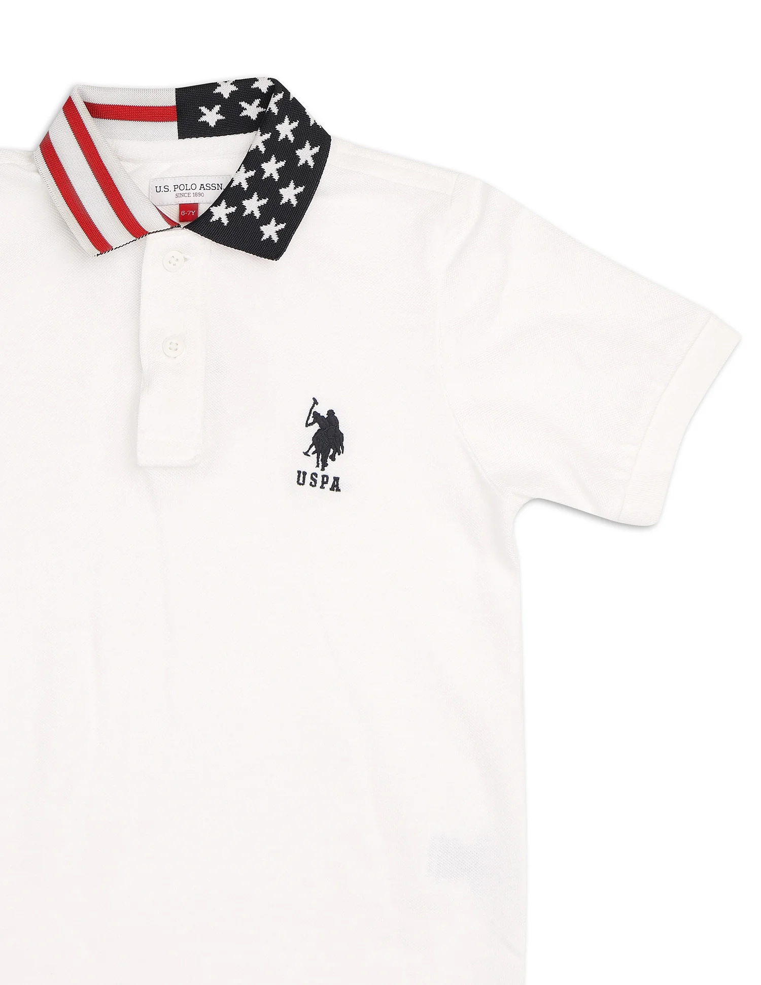 Boys Solid Pure Cotton Polo Shirt - Image 9