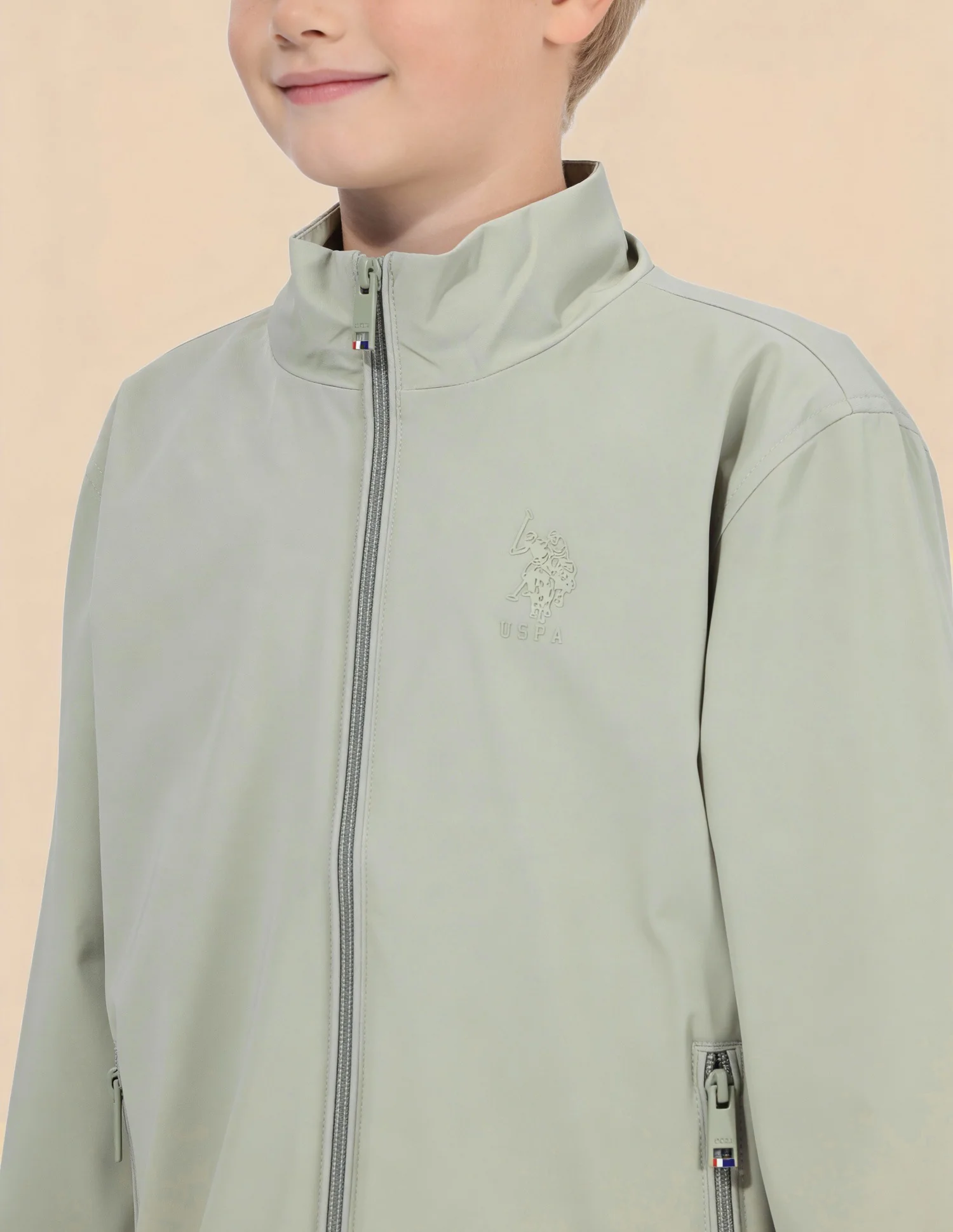 Boys Solid Regular Fit Casual Jacket - Image 6