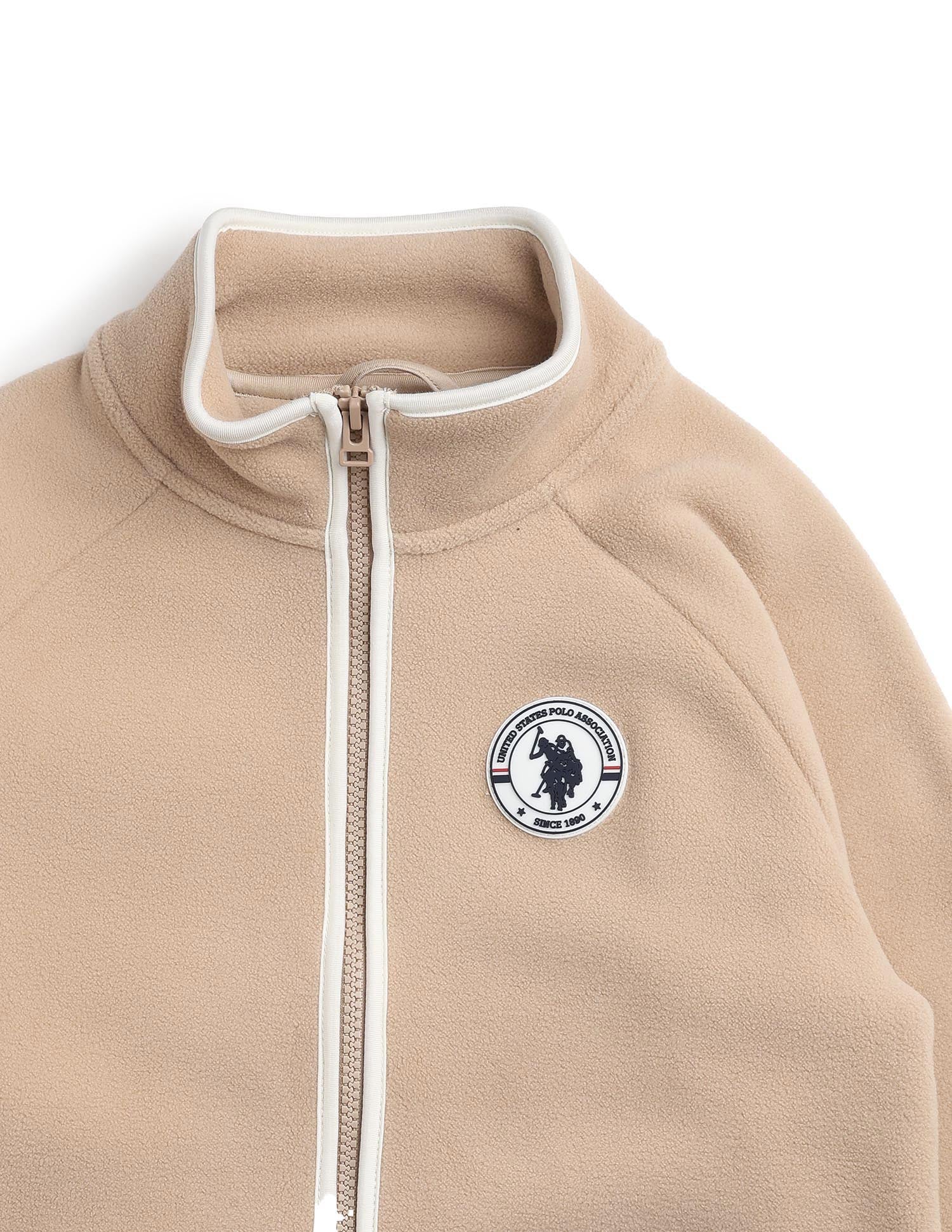 Boys Solid Regular Fit Jacket - Image 2