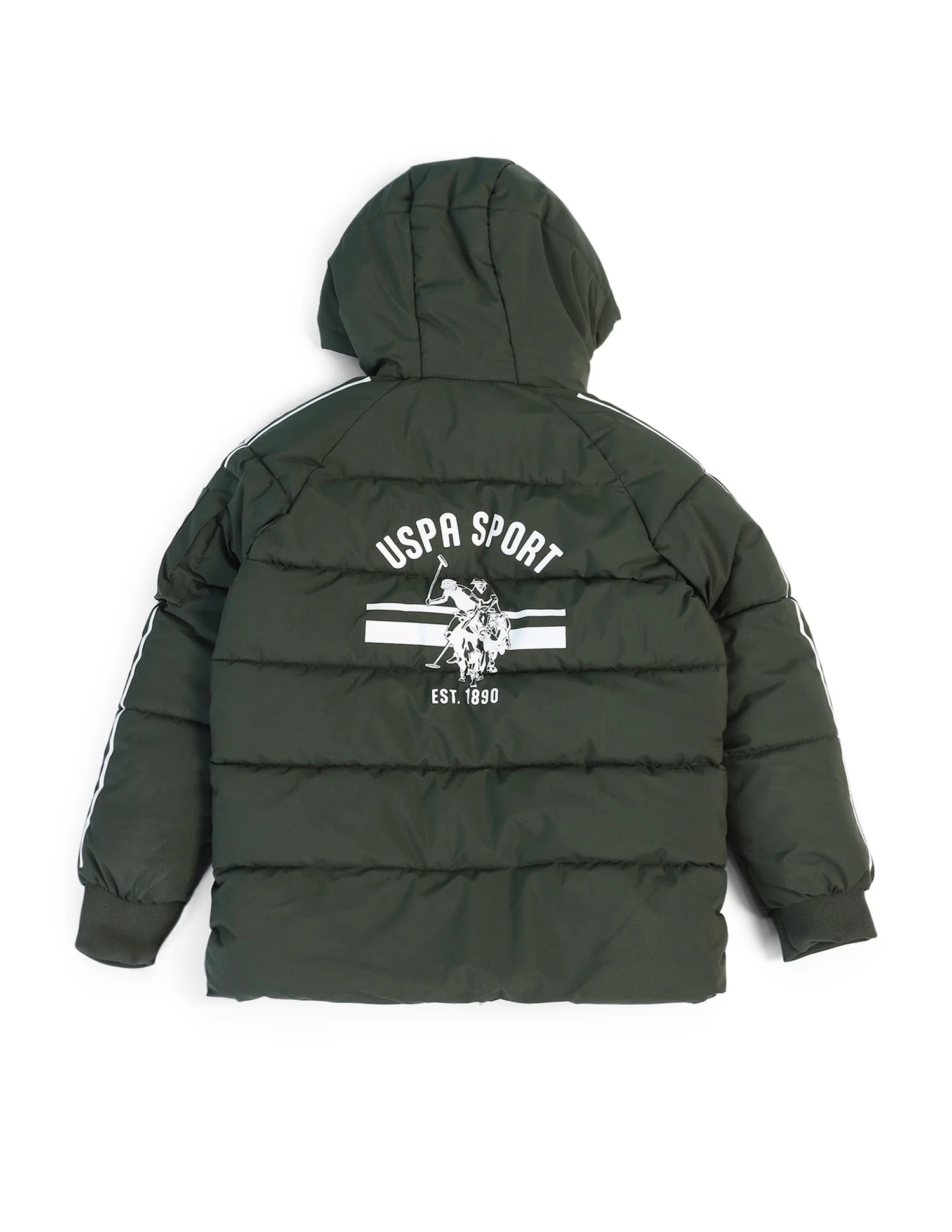 Boys Solid Regular Fit Jacket - Image 7