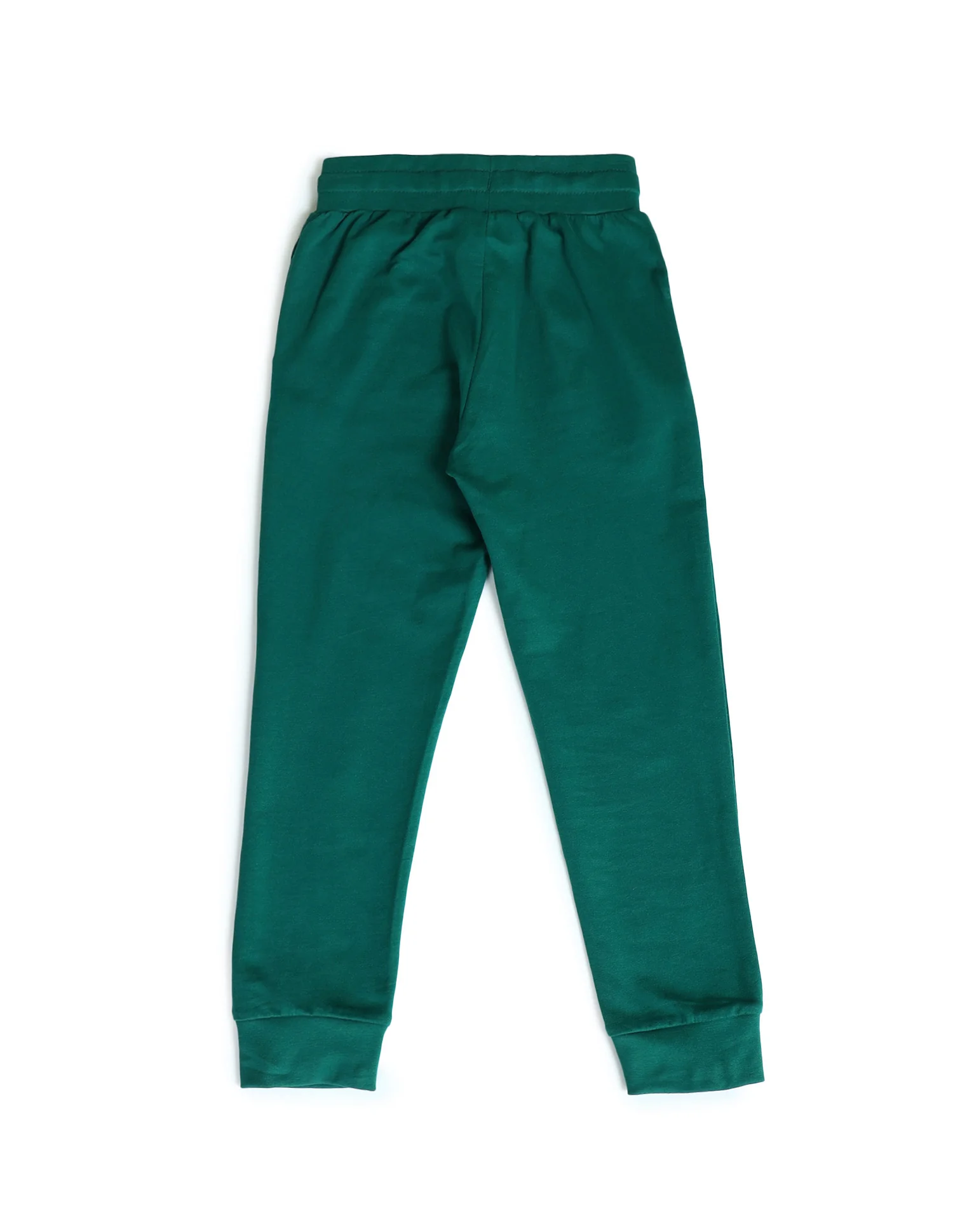 Boys Solid Regular Fit Joggers - Image 6